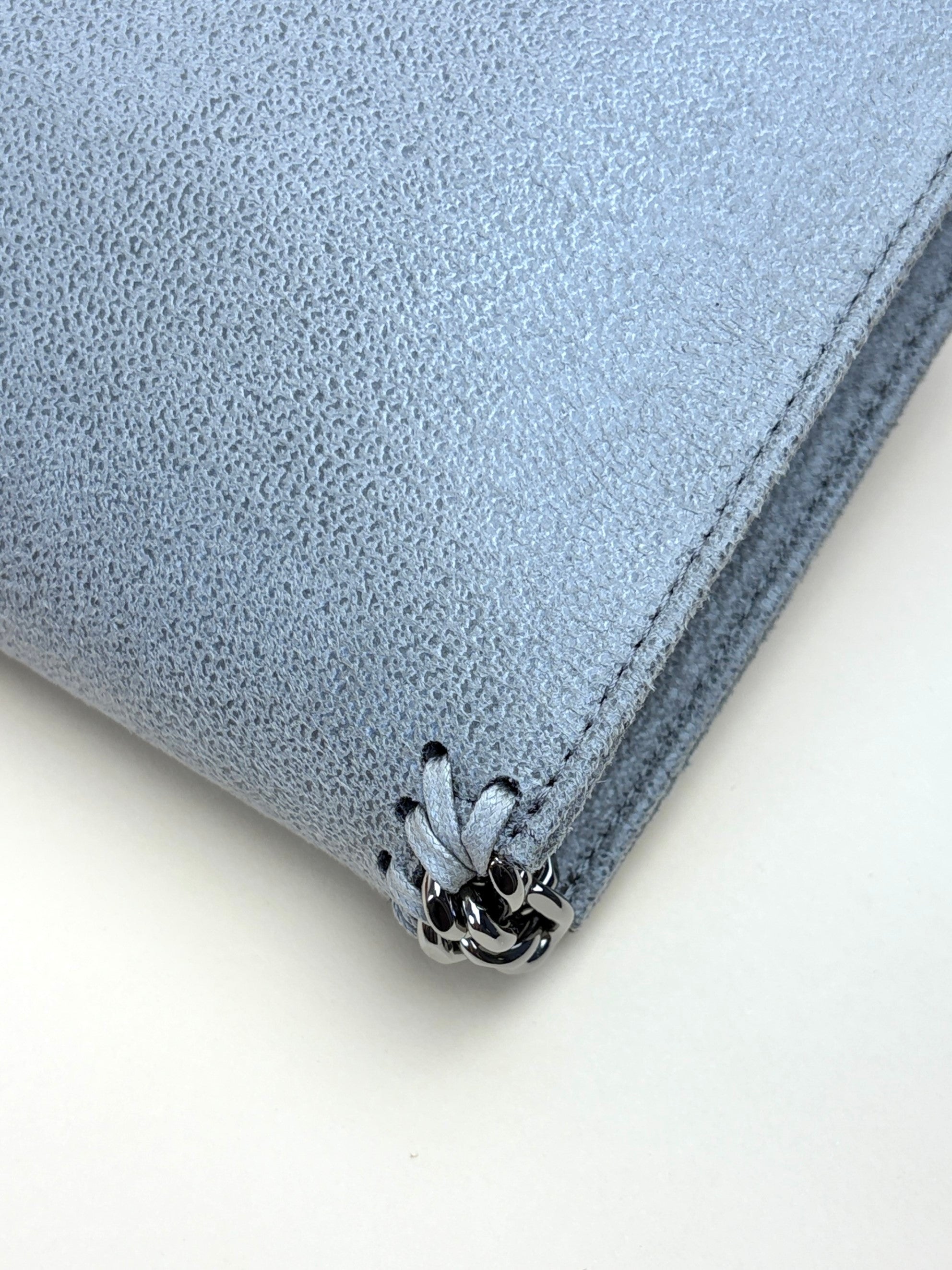 Stella McCartney grey Falabella Wallet on chain