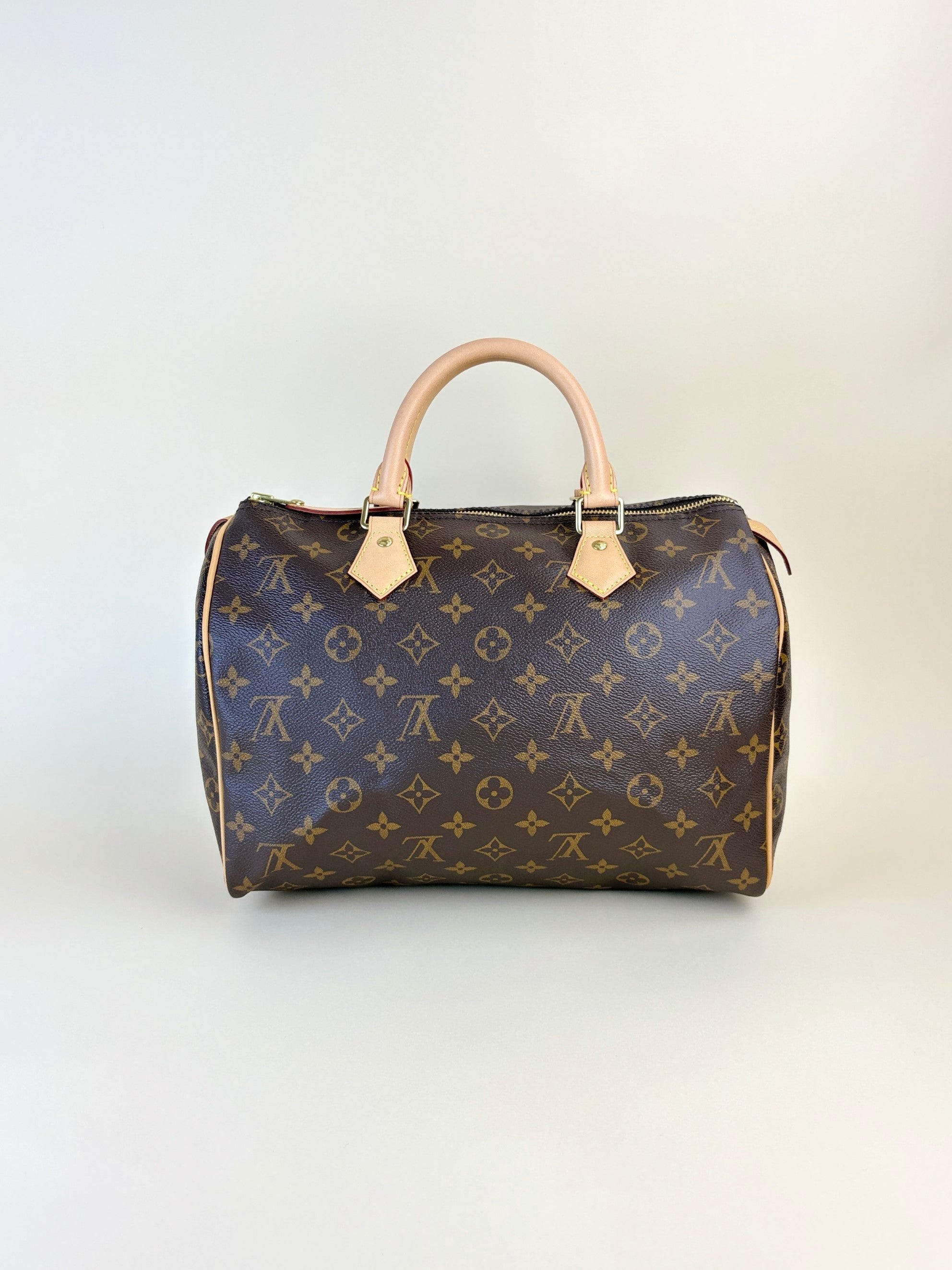 Louis Vuitton speedy 30 monogram canvas   tote bag