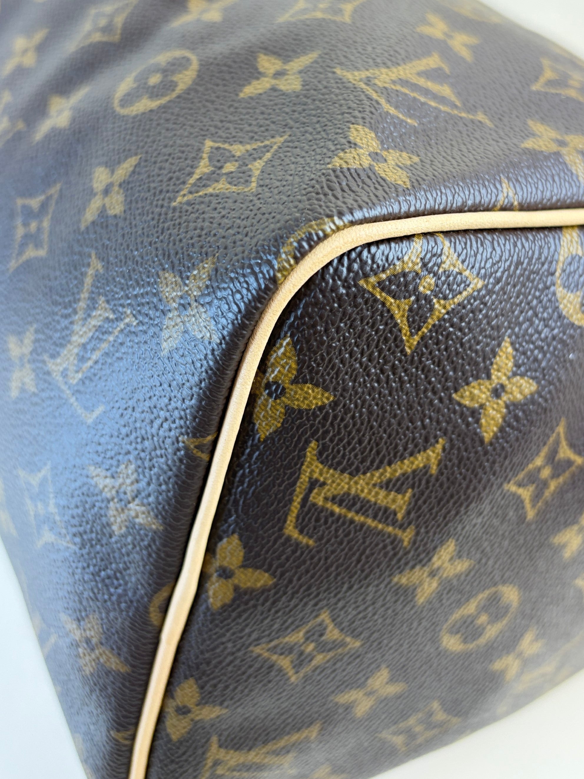 Louis Vuitton speedy 30 monogram canvas   tote bag