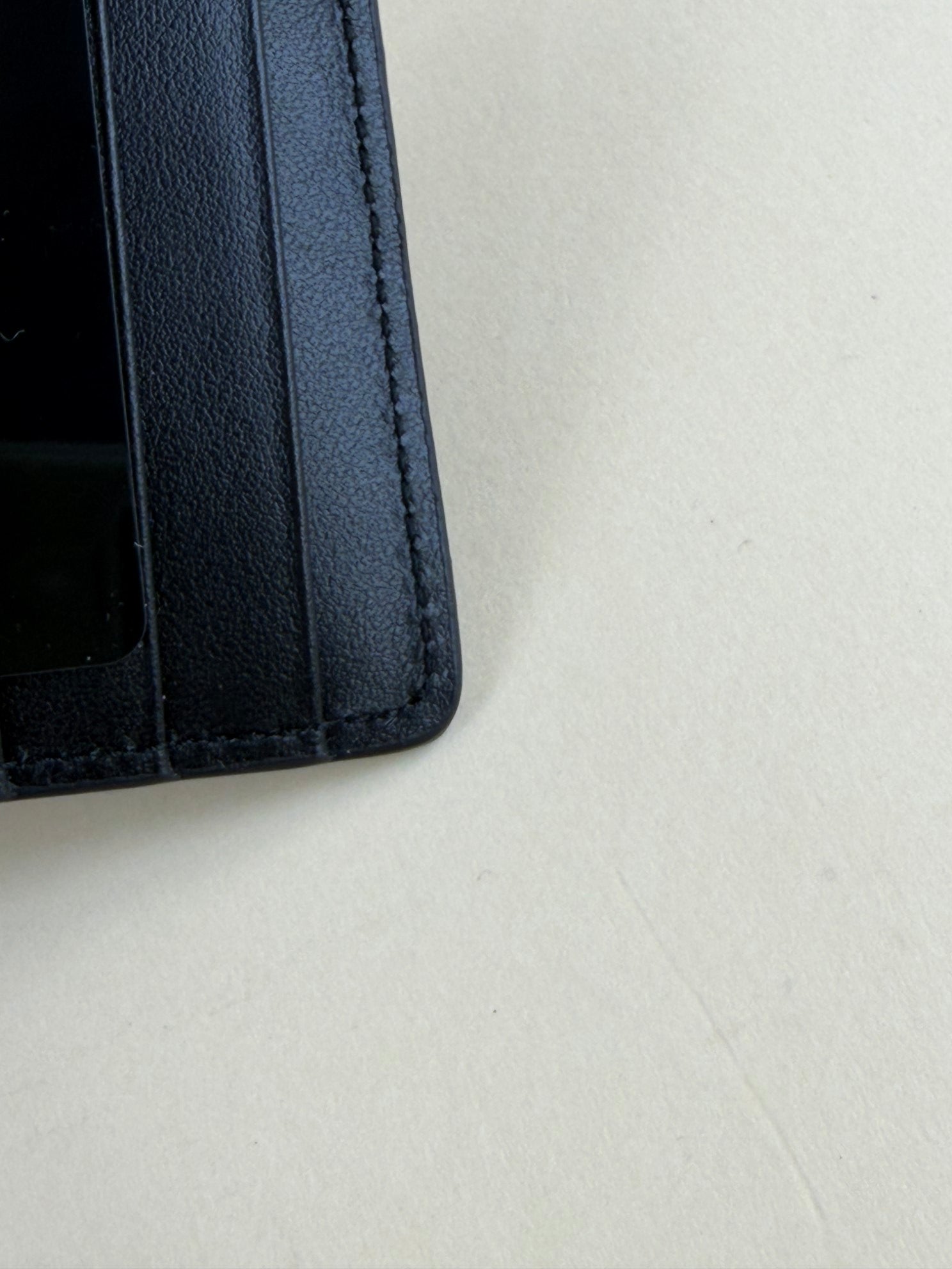 Dolce & Gabbana Black Zip Card Holder