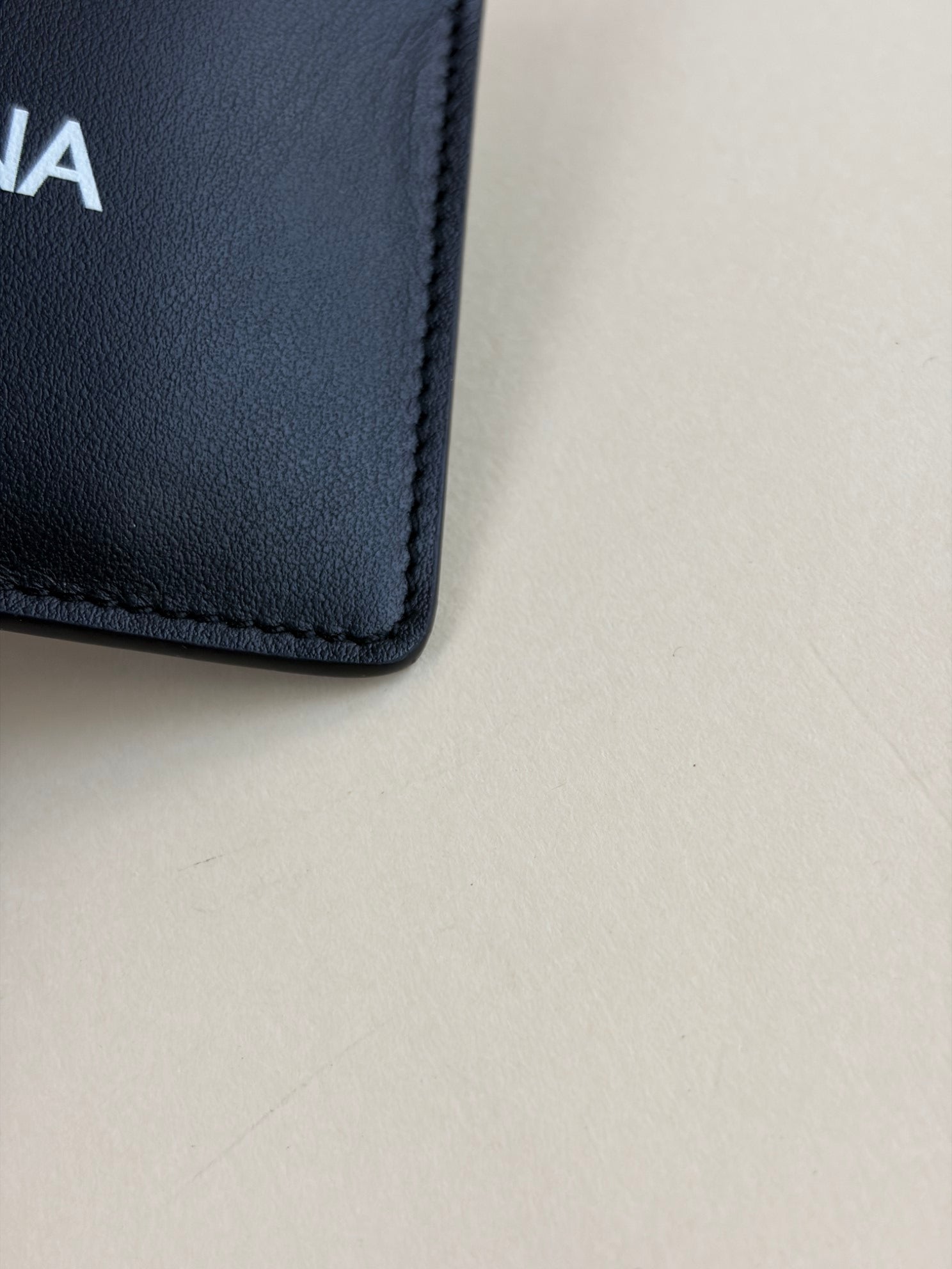 Dolce & Gabbana Black Zip Card Holder