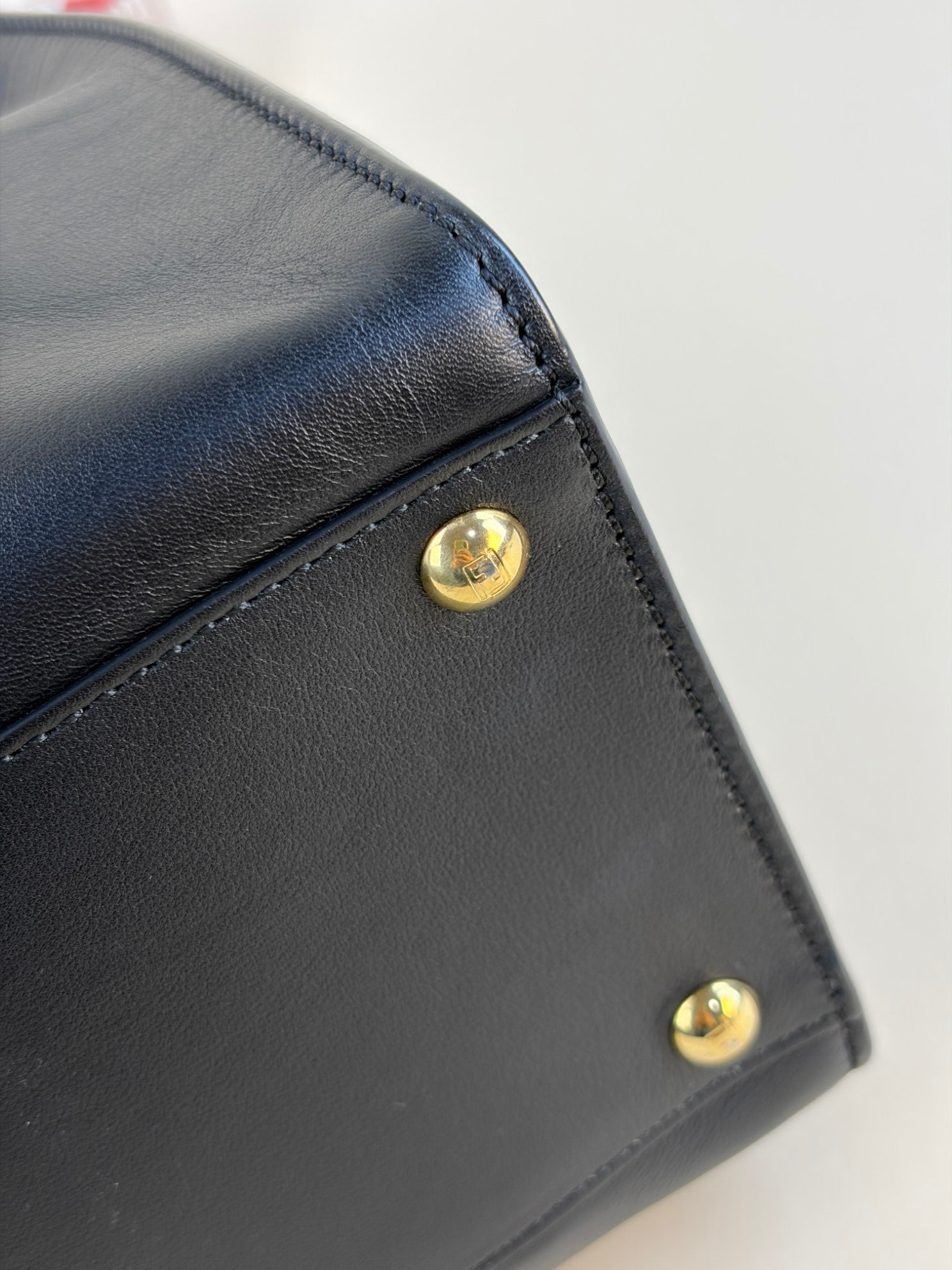 Fendi black Peekaboo X-Lite Medium Bag