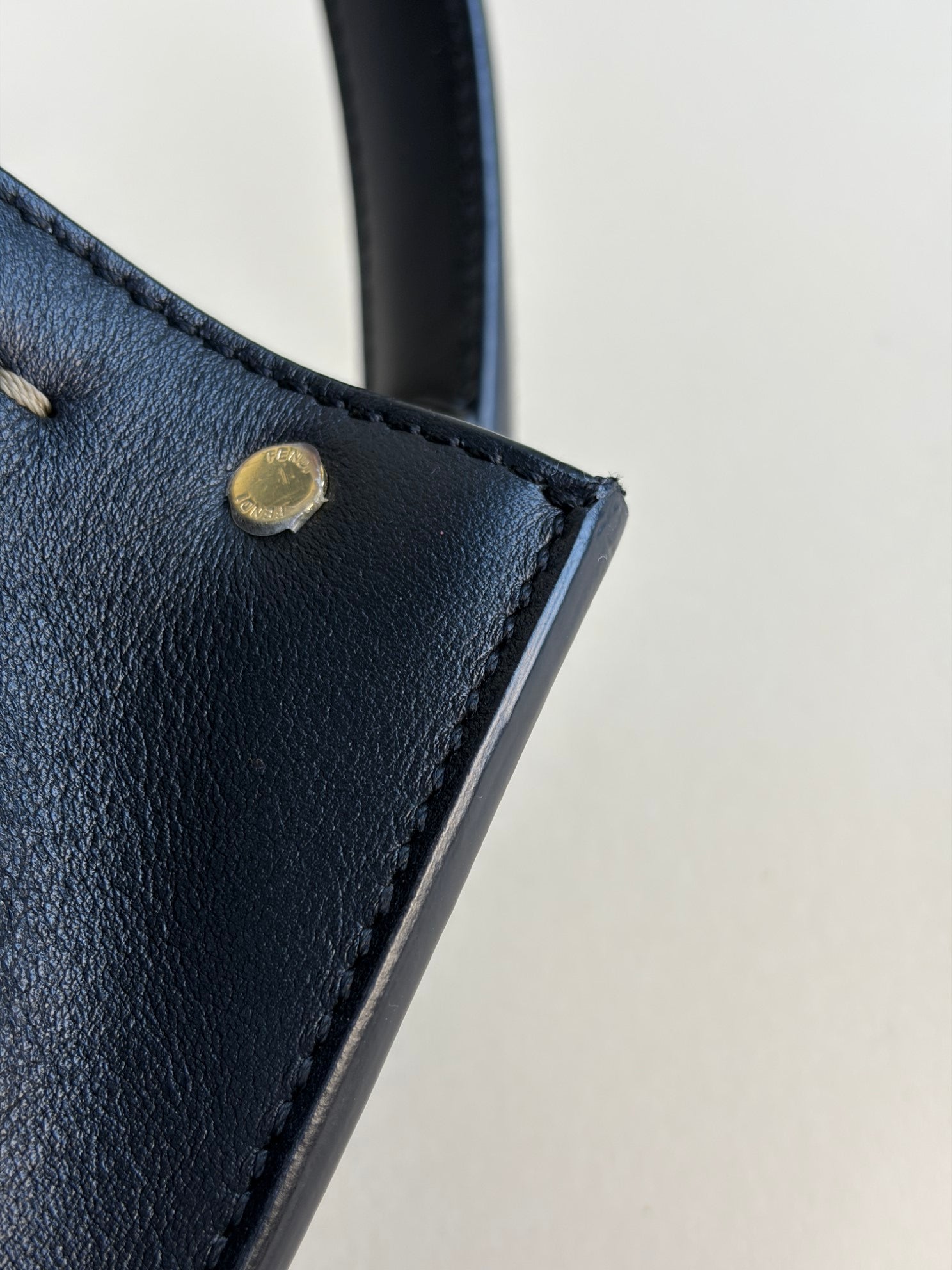 Fendi black Peekaboo X-Lite Medium Bag