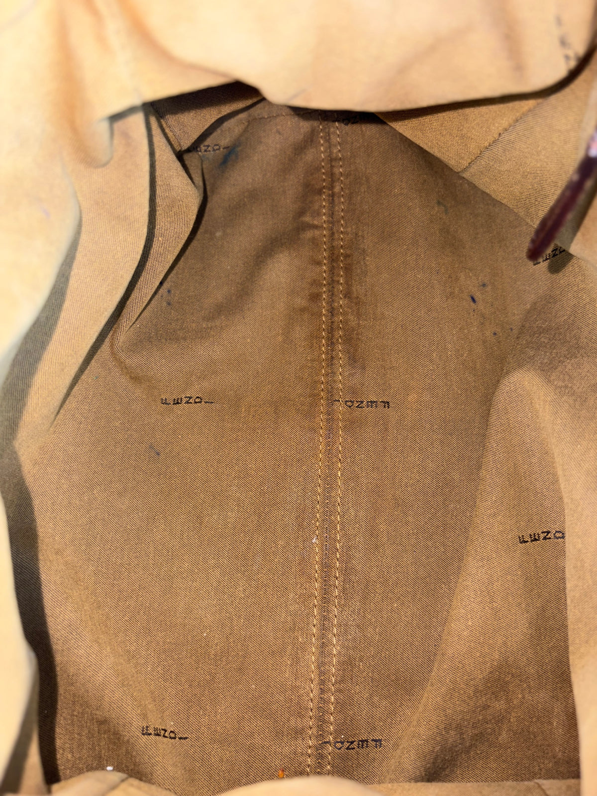 Fendi brown ff vintage Zucca de jour tote