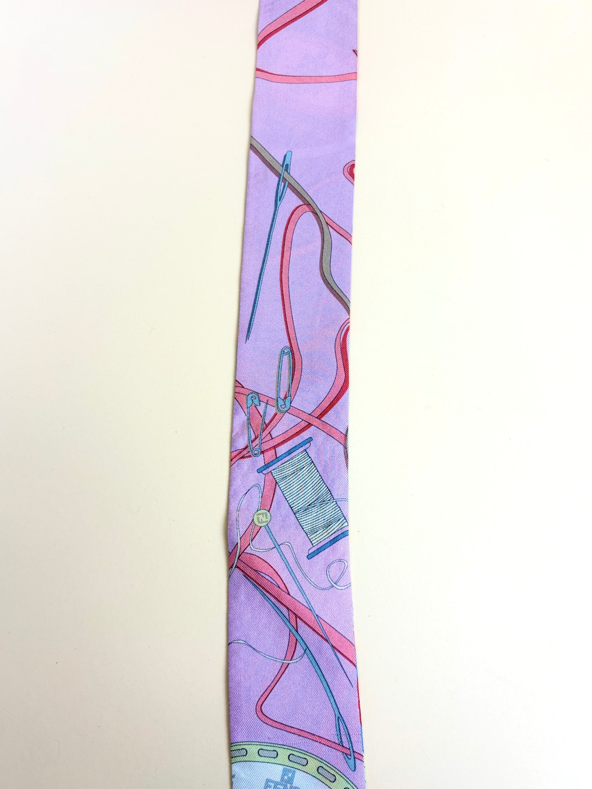 Fendi Multicolor Silk Twilly