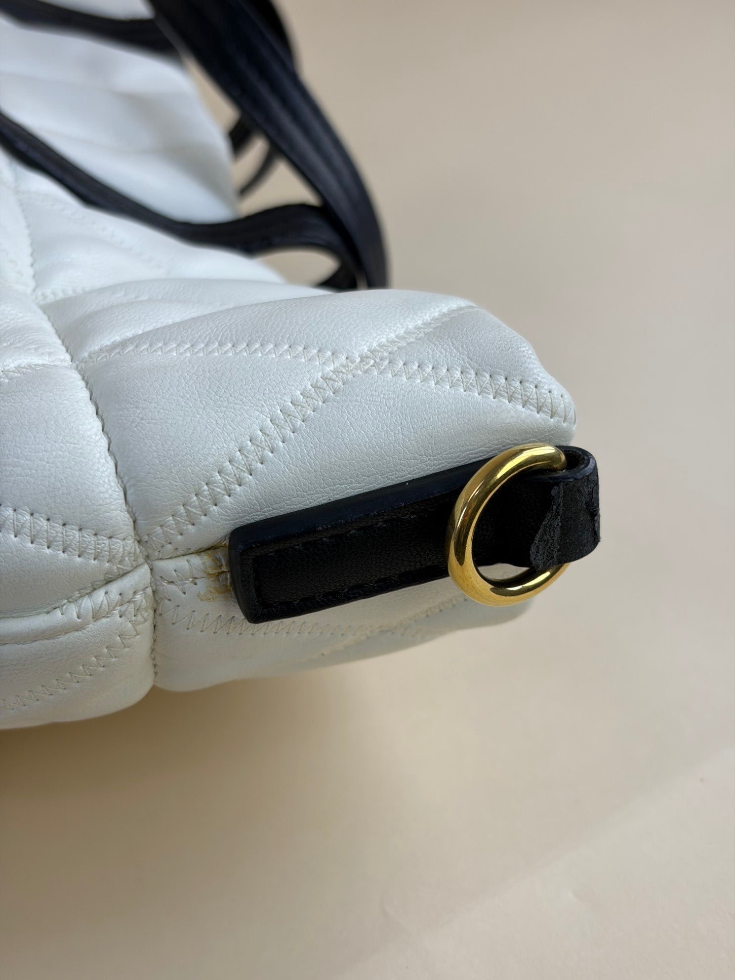 Givenchy Bicolor Rubber Zed Backpack Bag