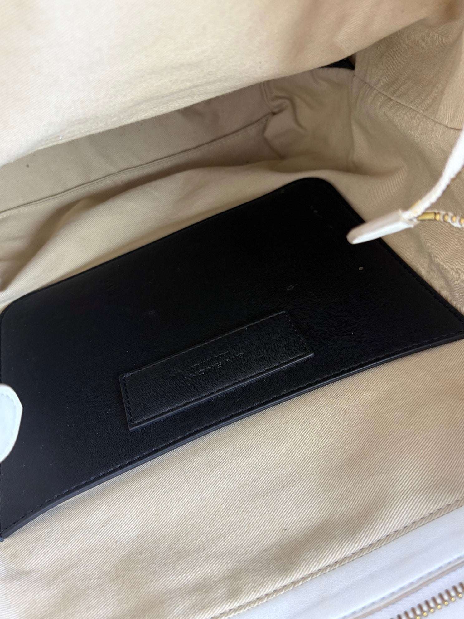 Givenchy Bicolor Rubber Zed Backpack Bag