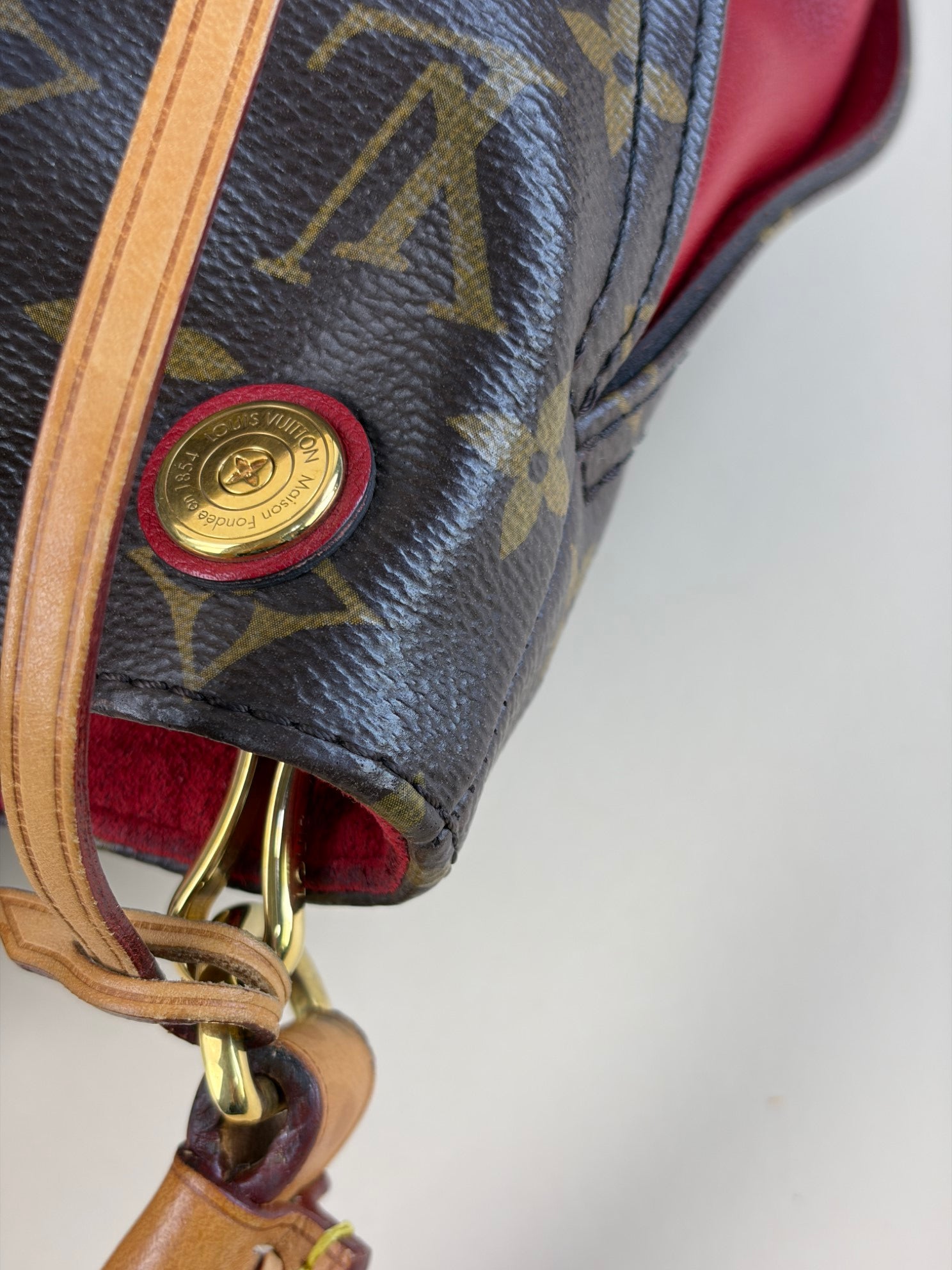 Louis Vuitton Monogram Cerise Gaia Bag