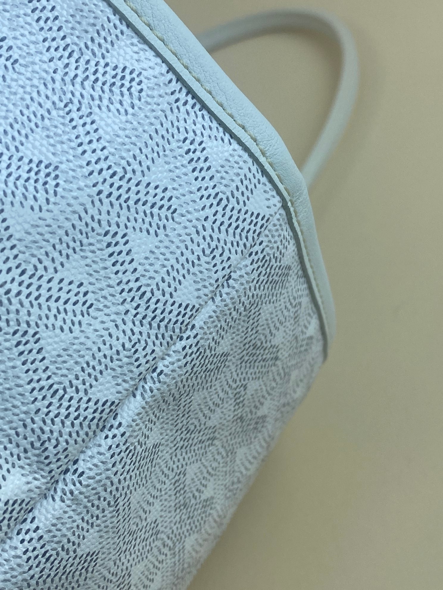Goyard White Goyar dine Saint Louis GM Bag