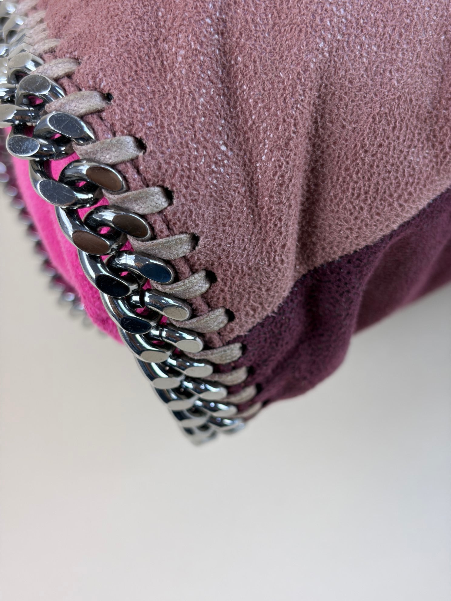 Stella Mccartney Tricolor Falabella Fold Over Bag