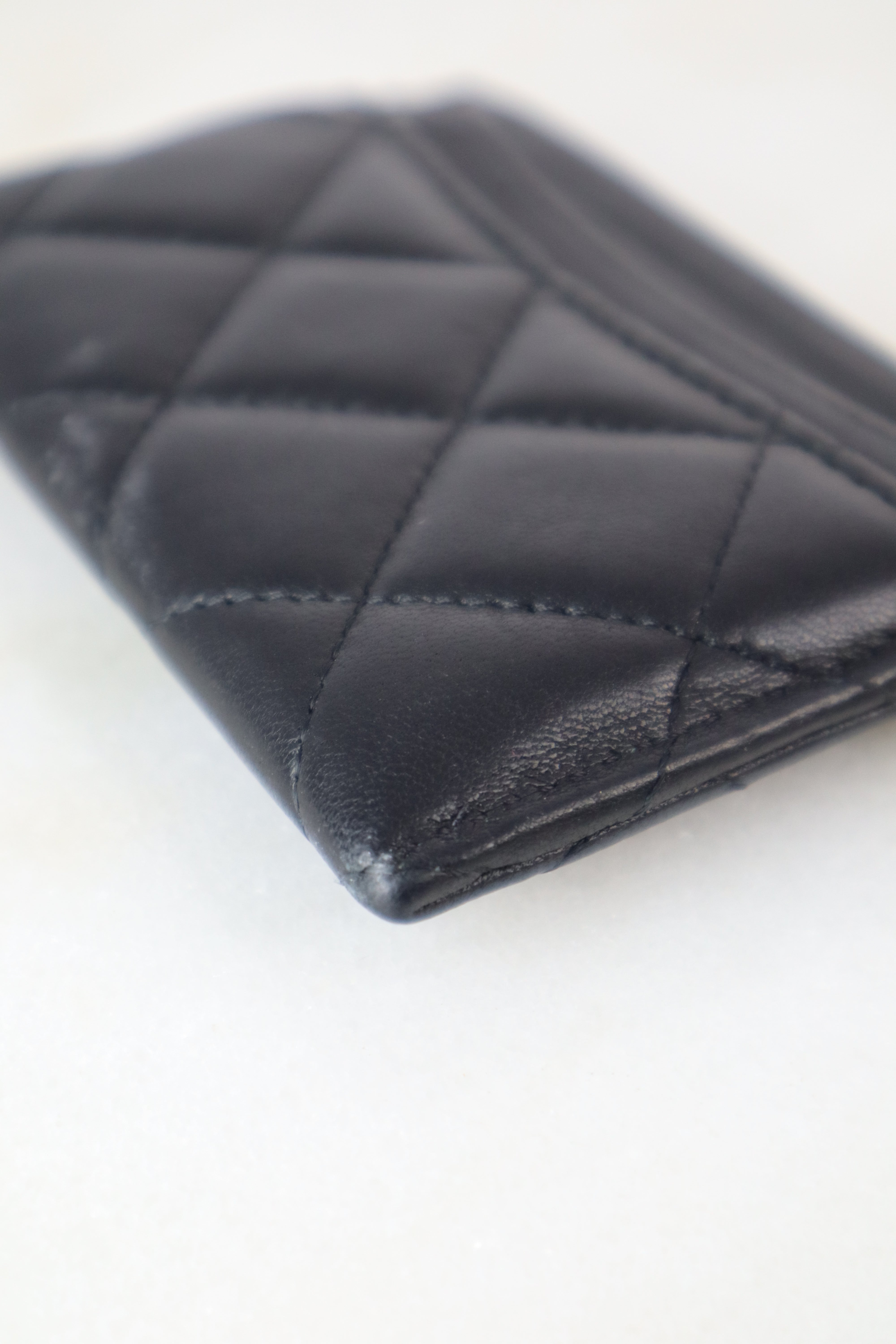 Chanel Black Card Holder