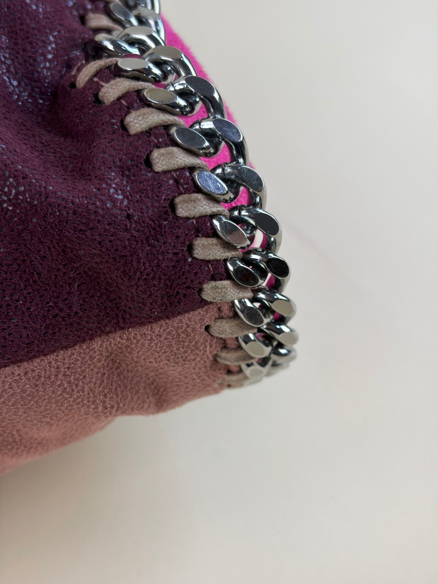 Stella Mccartney Tricolor Falabella Fold Over Bag