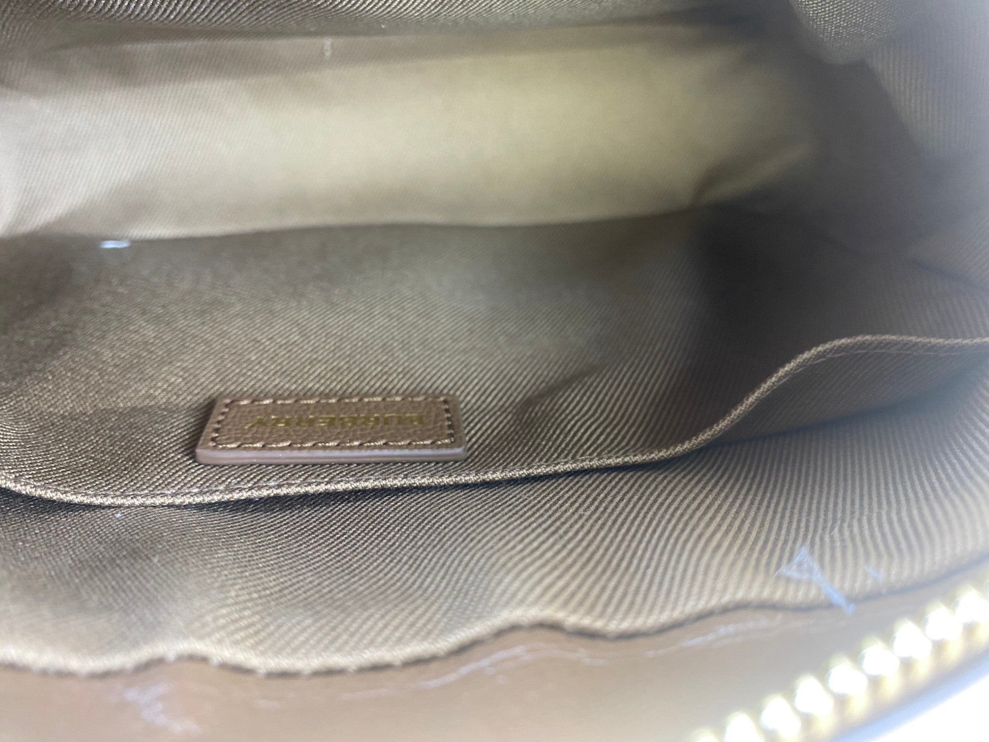 Burberry Earth House Check Medium Camera Bag