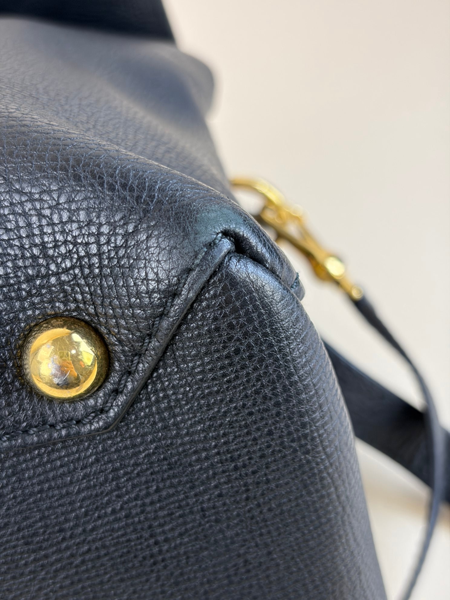 Burberry black Derby House Check Camberley Medium Satchel Bag