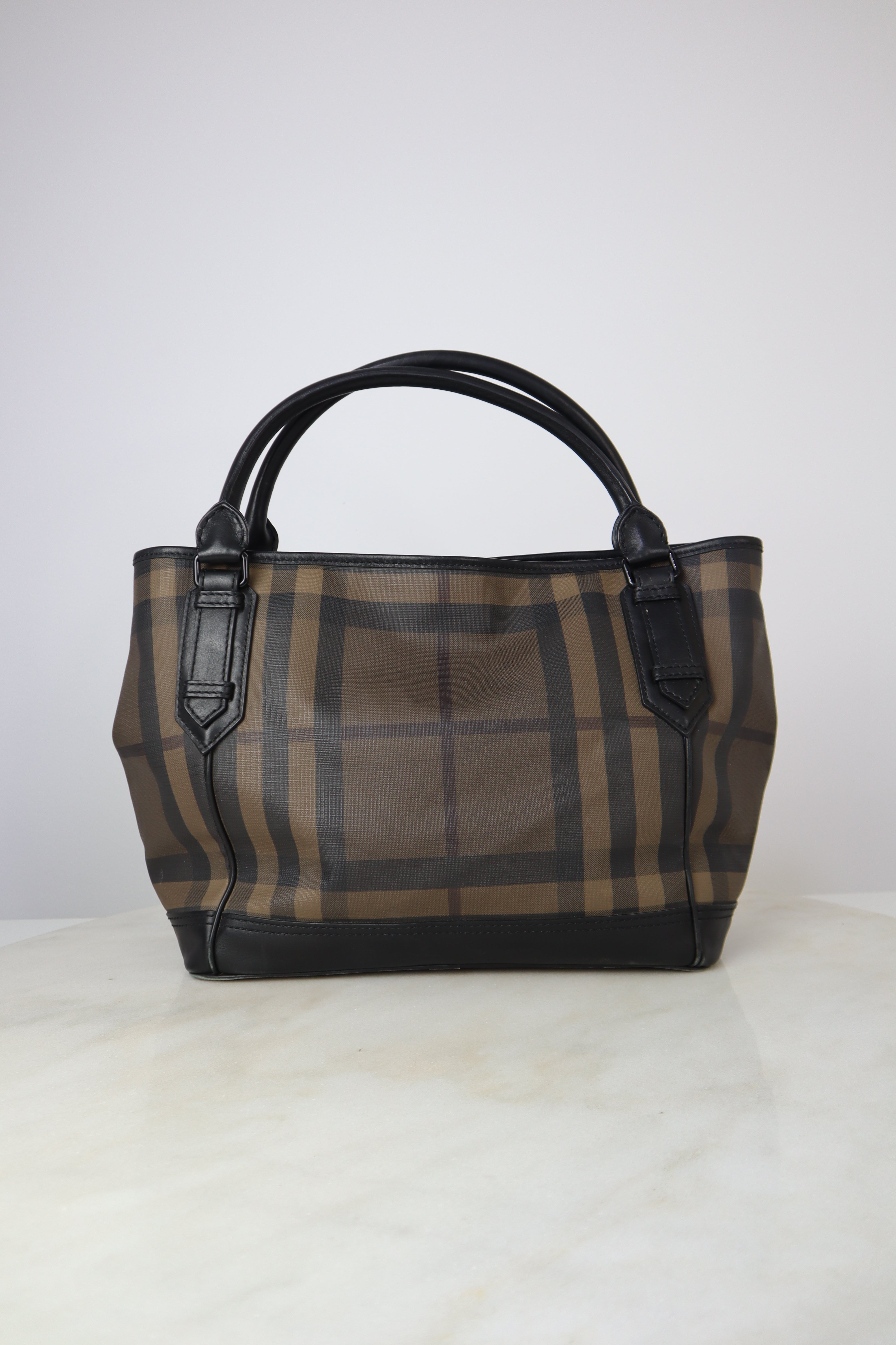 Burberry Smoked Check Shoulder Bag