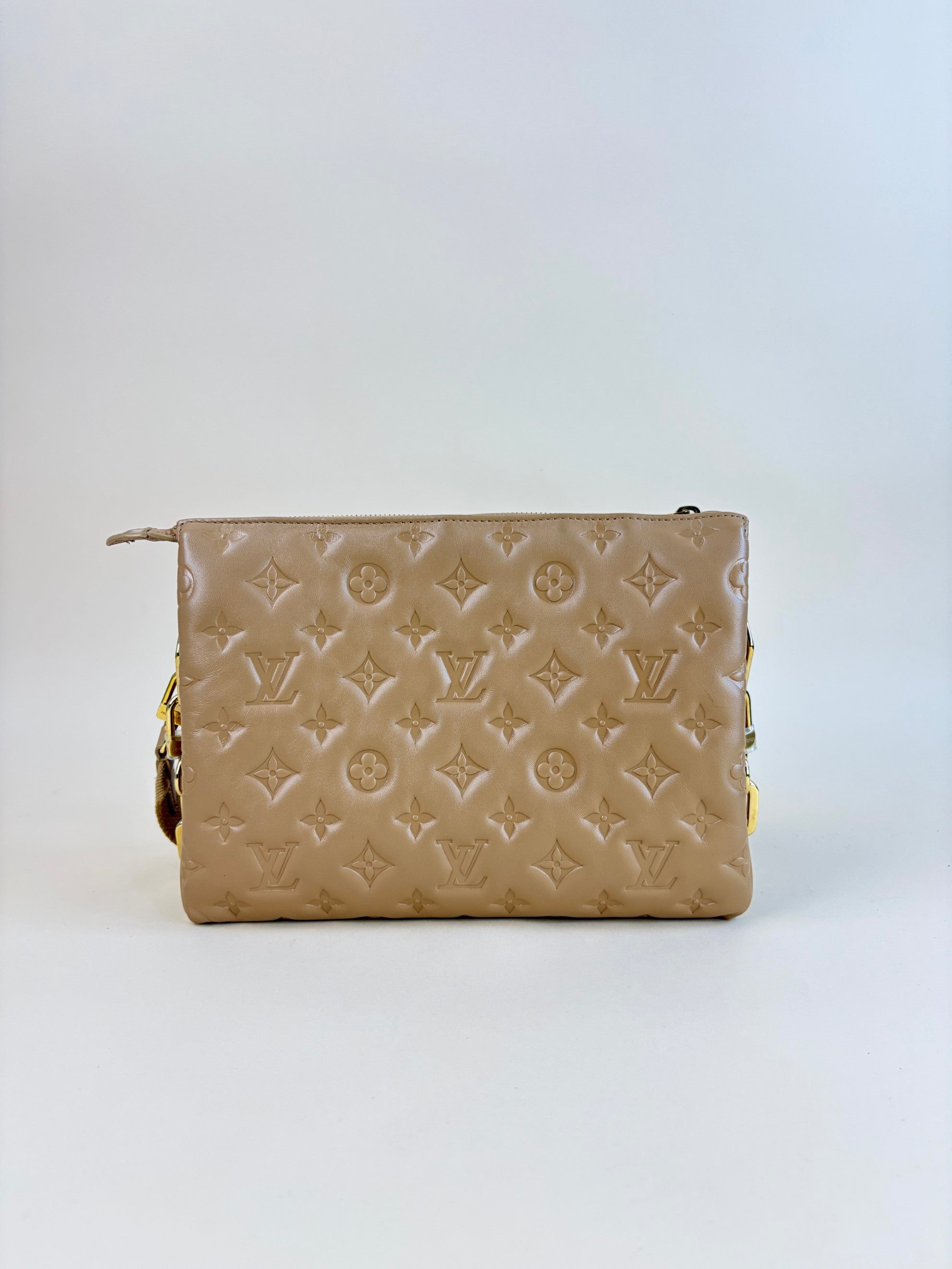 Louis Vuitton Beige Coussin PM Bag