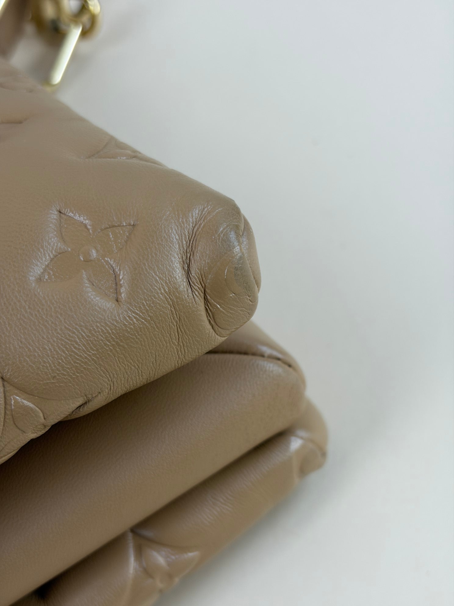 Louis Vuitton Beige Coussin PM Bag