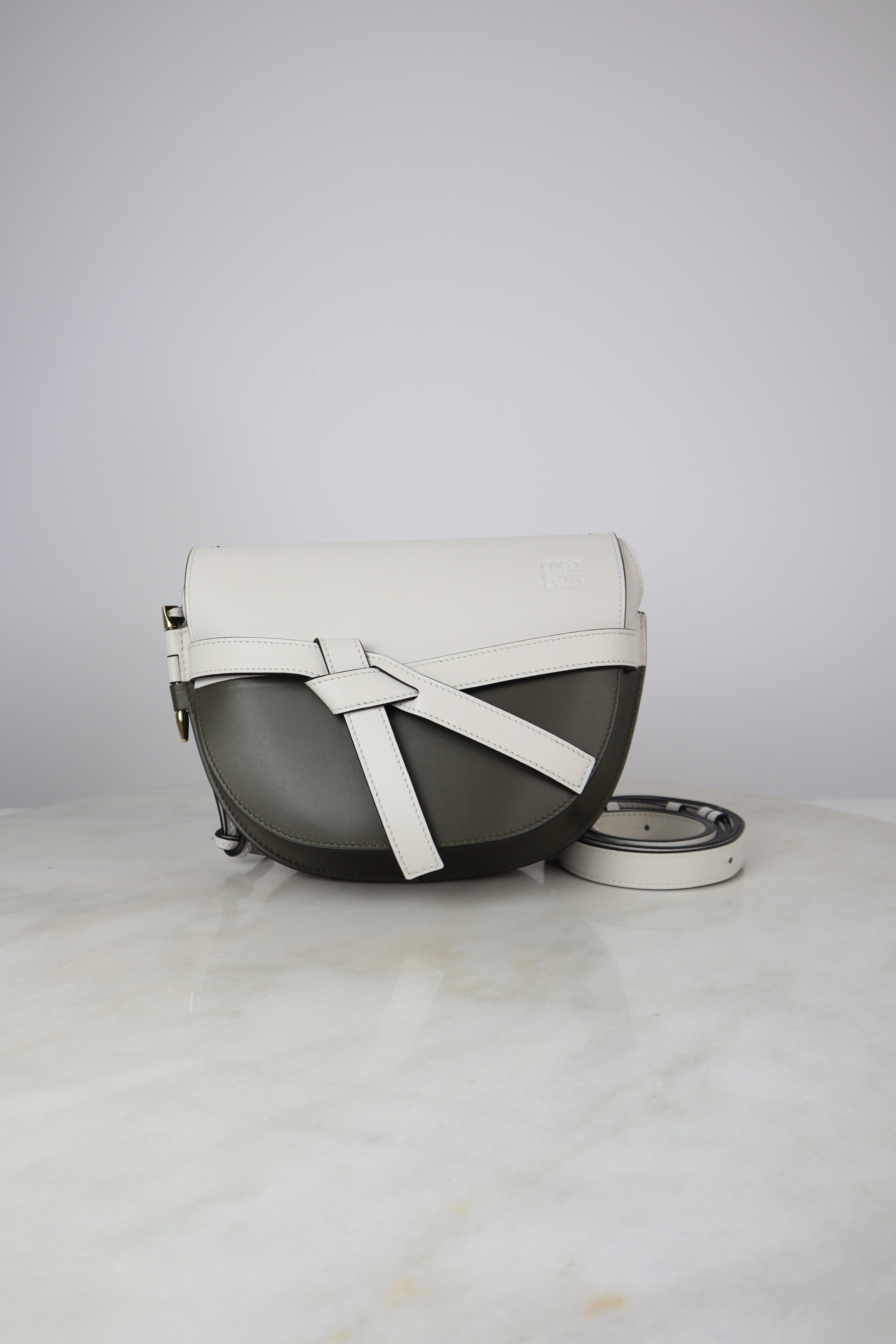 Loewe Bicolor Small Gate Crossbody Bag