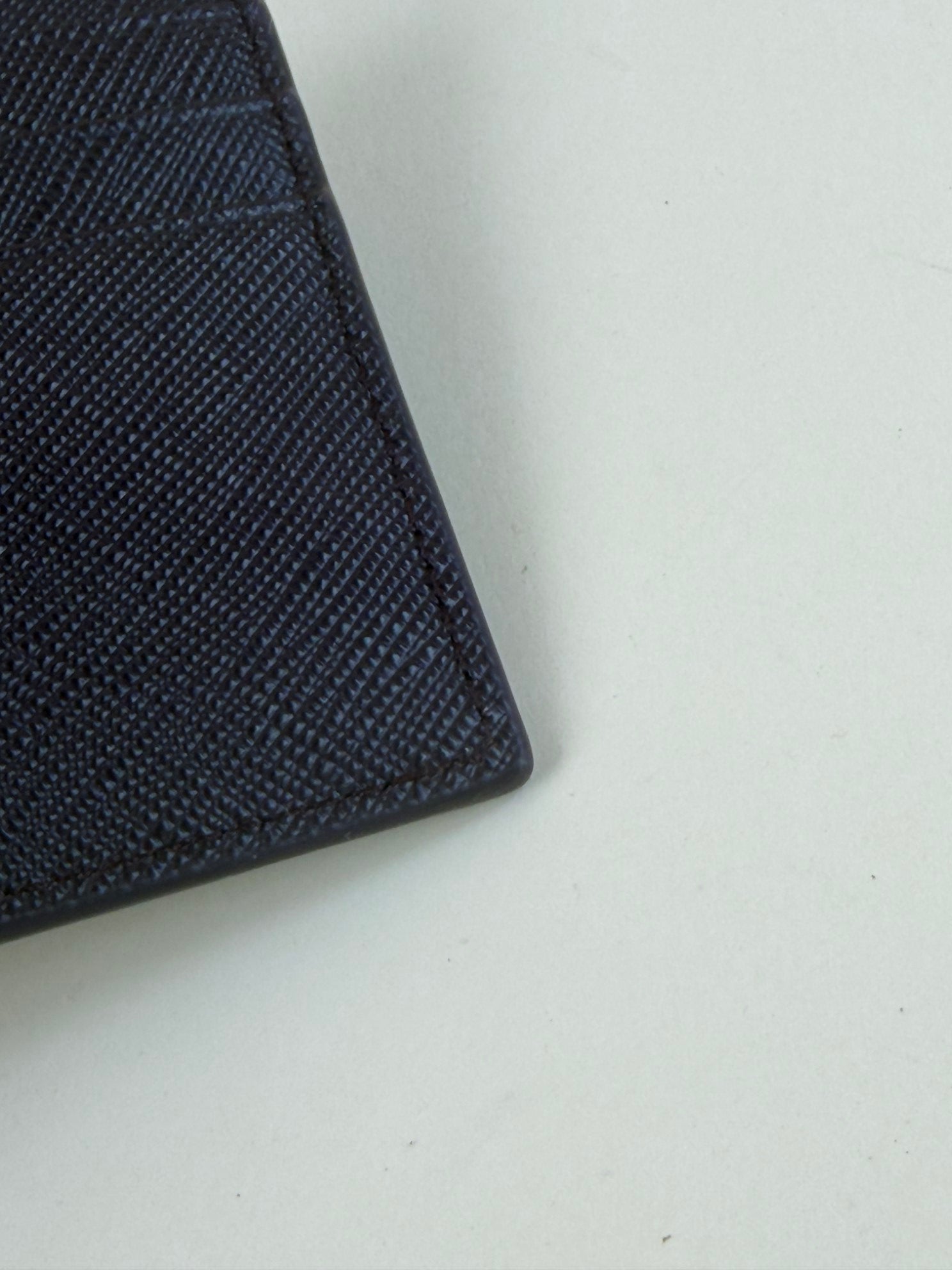 Prada Burgundy Card Holder