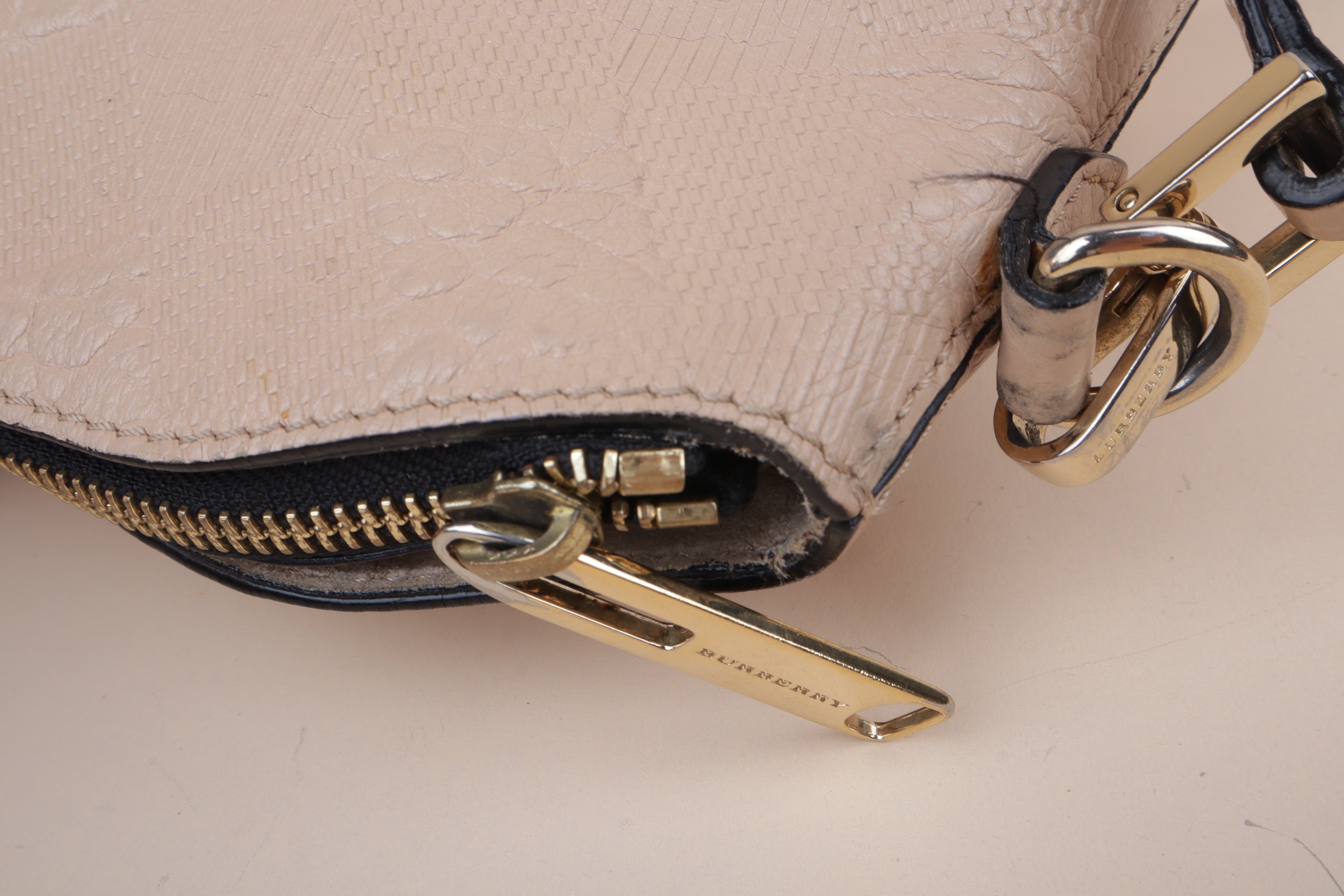 Burberry Beige Chichester Crossbody Bag