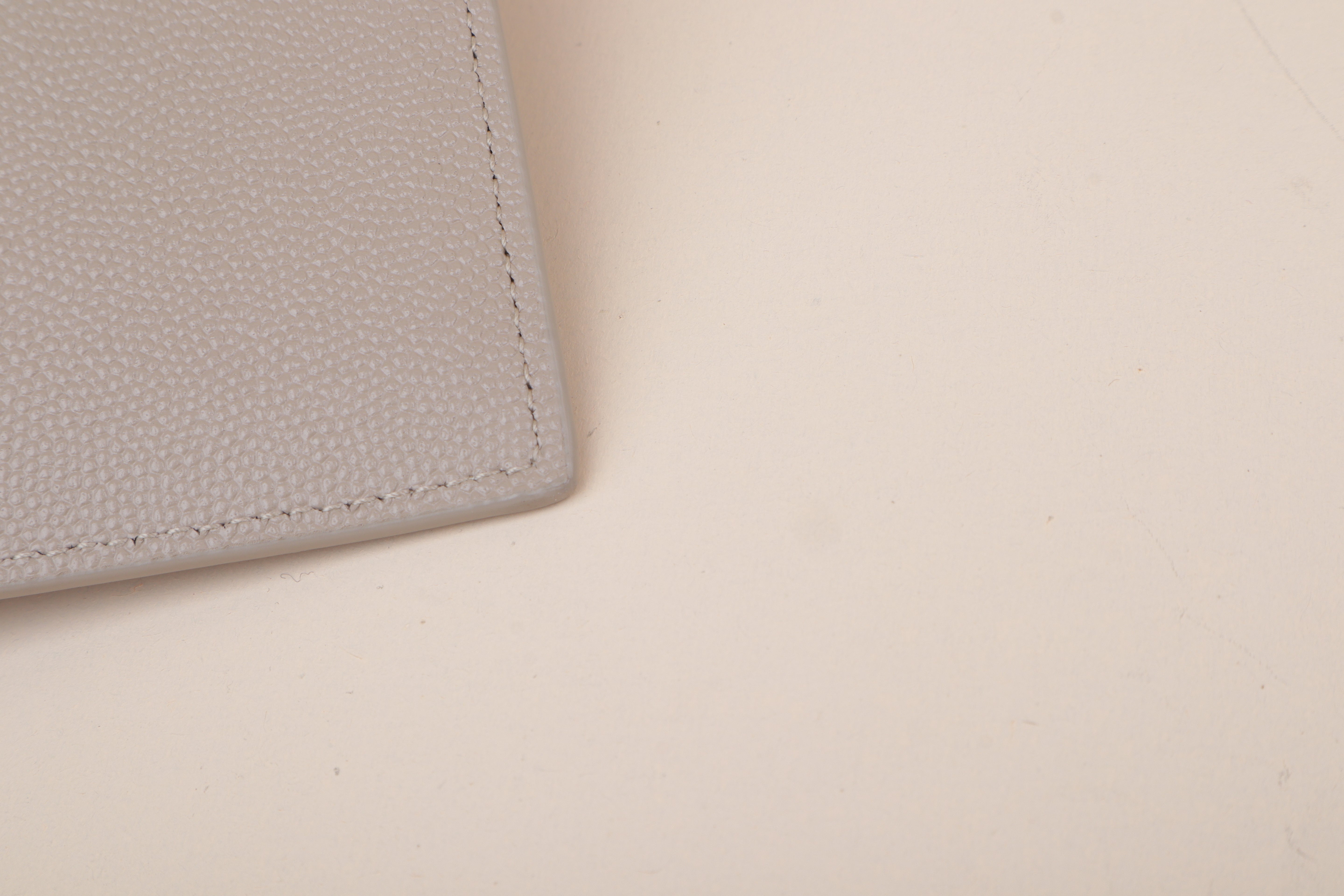 YSL Beige Uptown Pouch