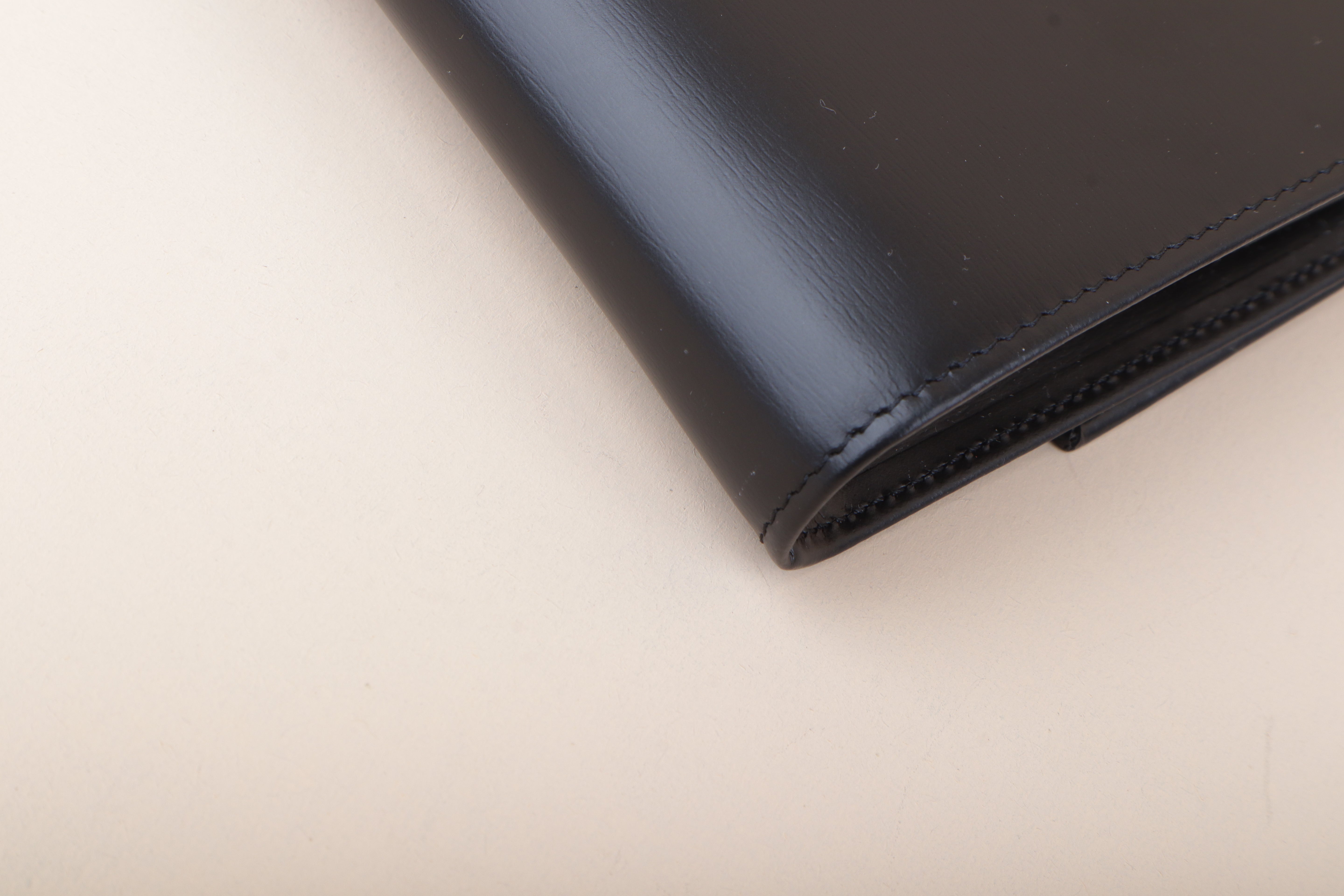 Cartier Black Panthere Trifold Long Wallet