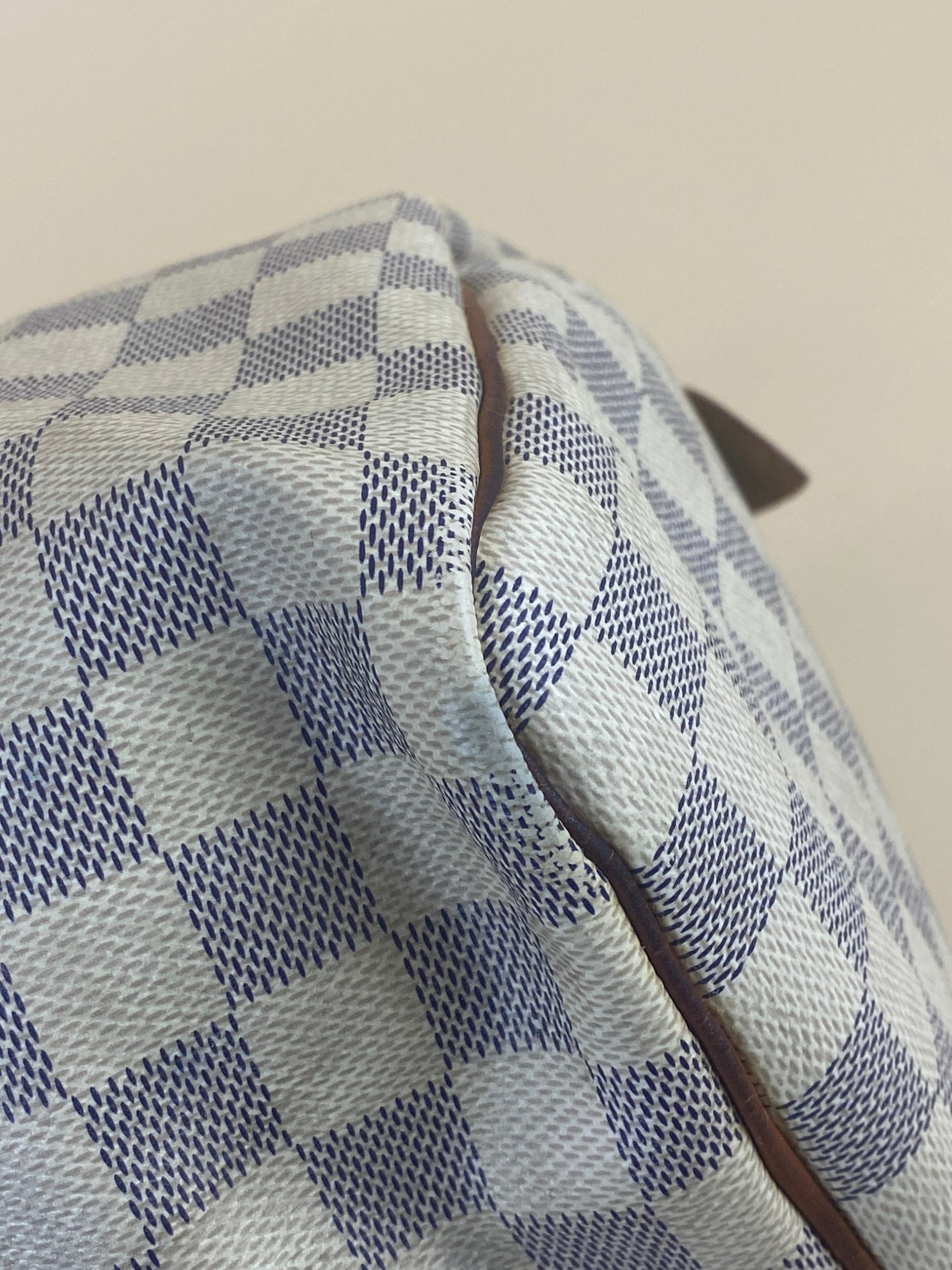 Louis Vuitton Damier Azur Speedy 30 Bag