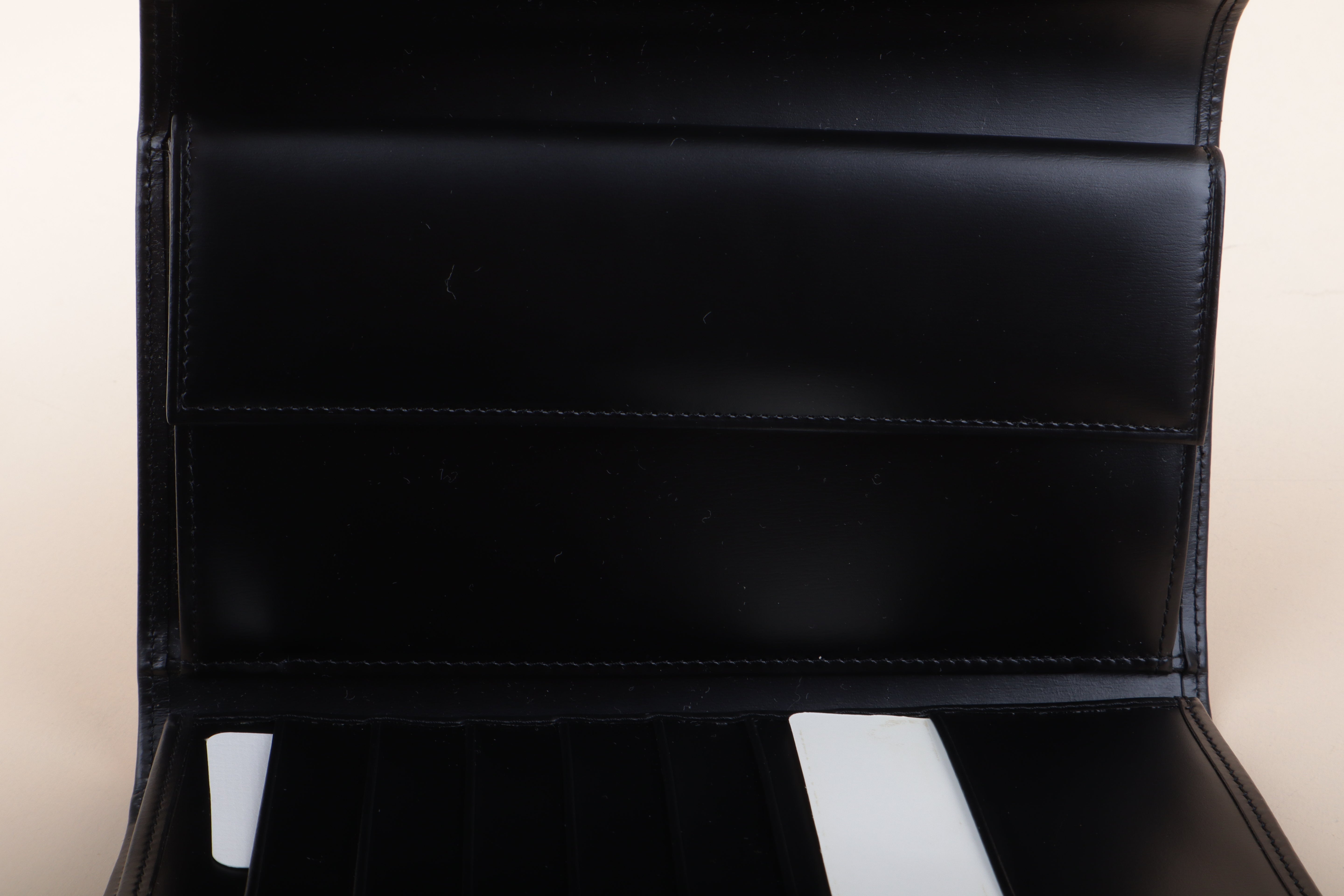 Cartier Black Panthere Trifold Long Wallet