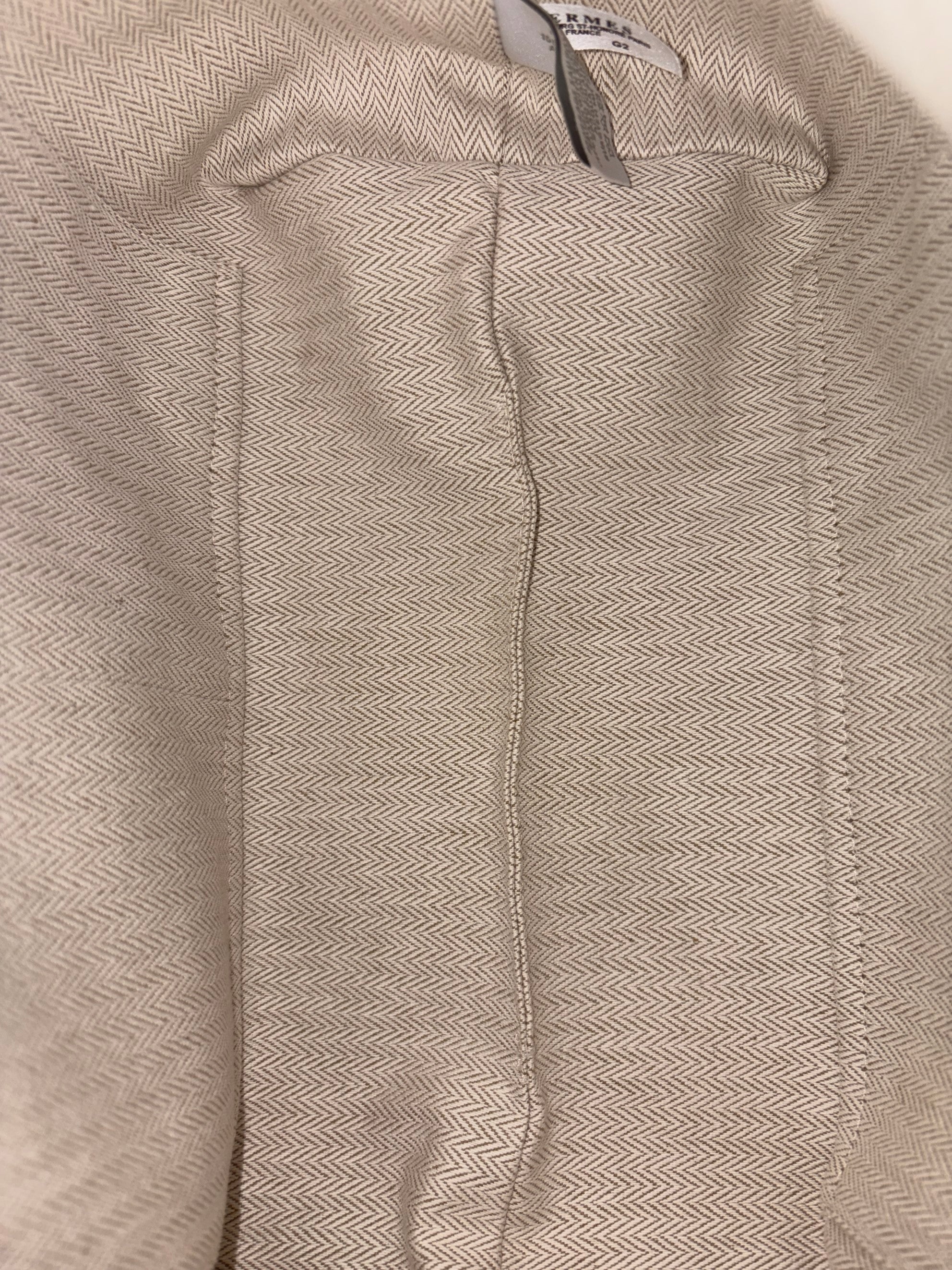Hermes gris Perle Bride-A Brac cabriole large model pouch