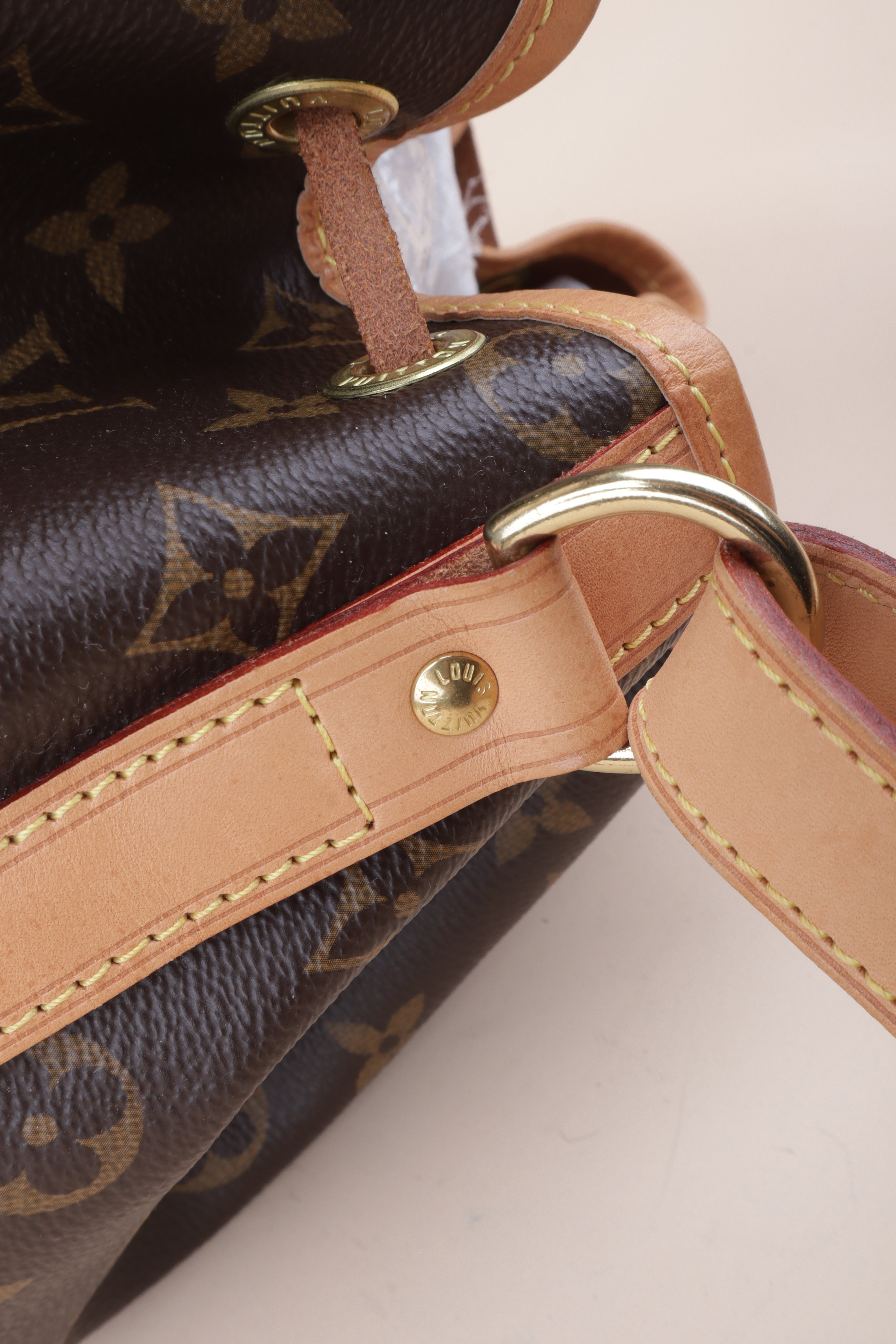 Louis Vuitton Brown Monogram Petit Noe Shoulder Bag