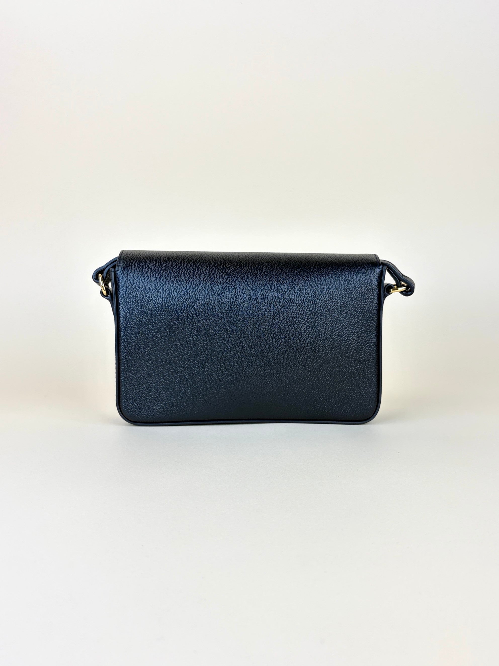 Burberry black Earth House Check Tartan Mix New Hampshire Crossbody Bag
