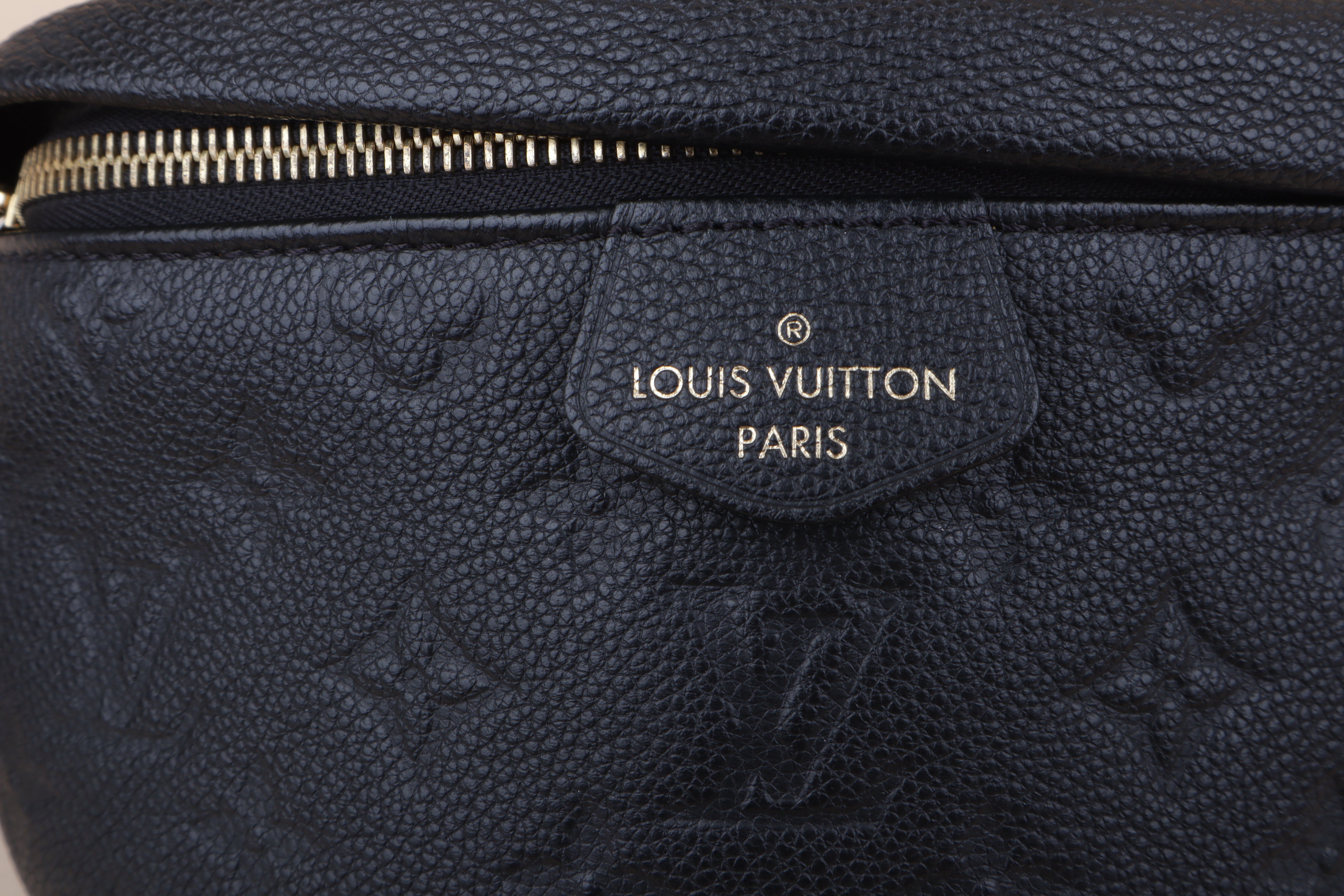 Louis Vuitton Black Empreinte Bumbag