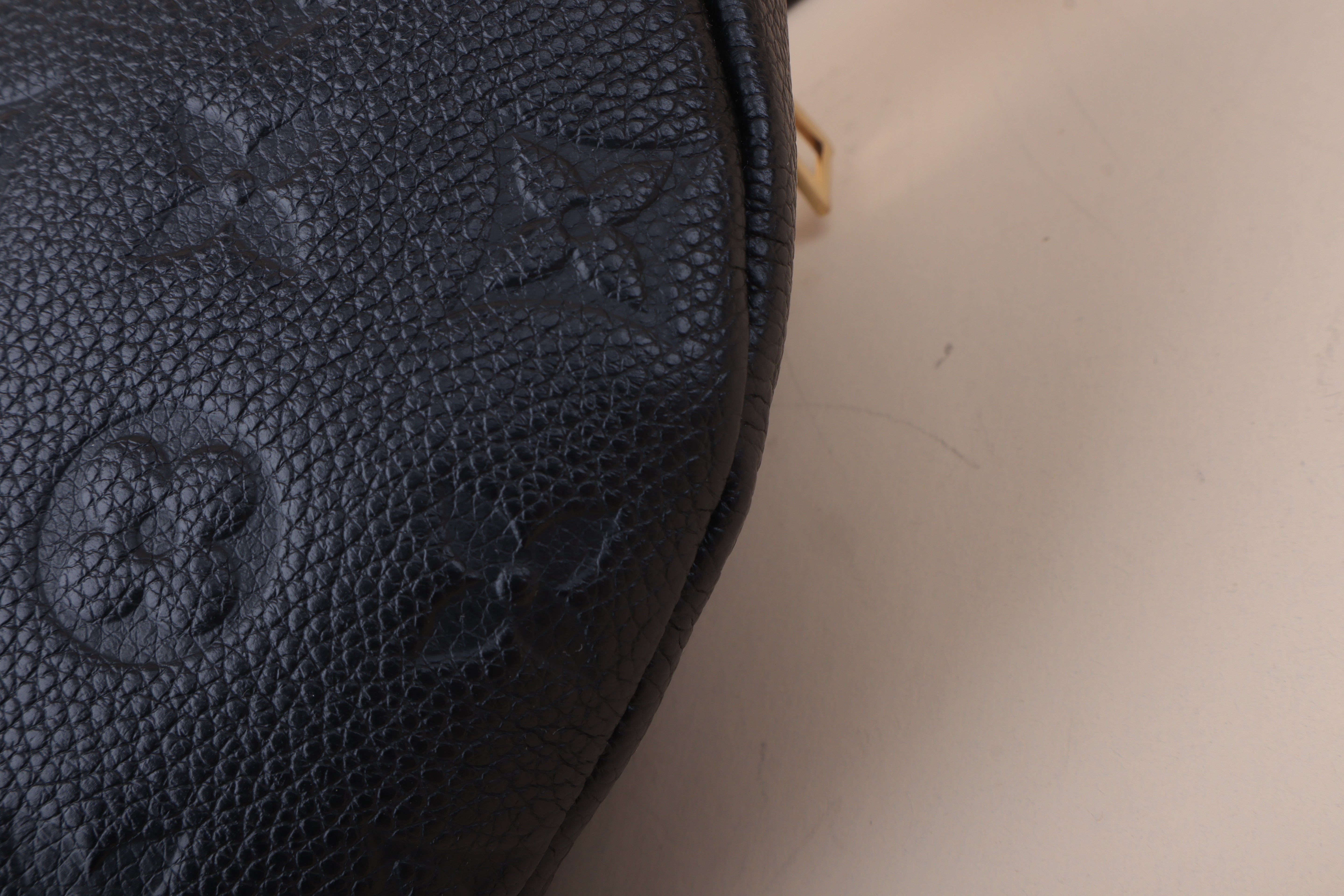 Louis Vuitton Black Empreinte Bumbag