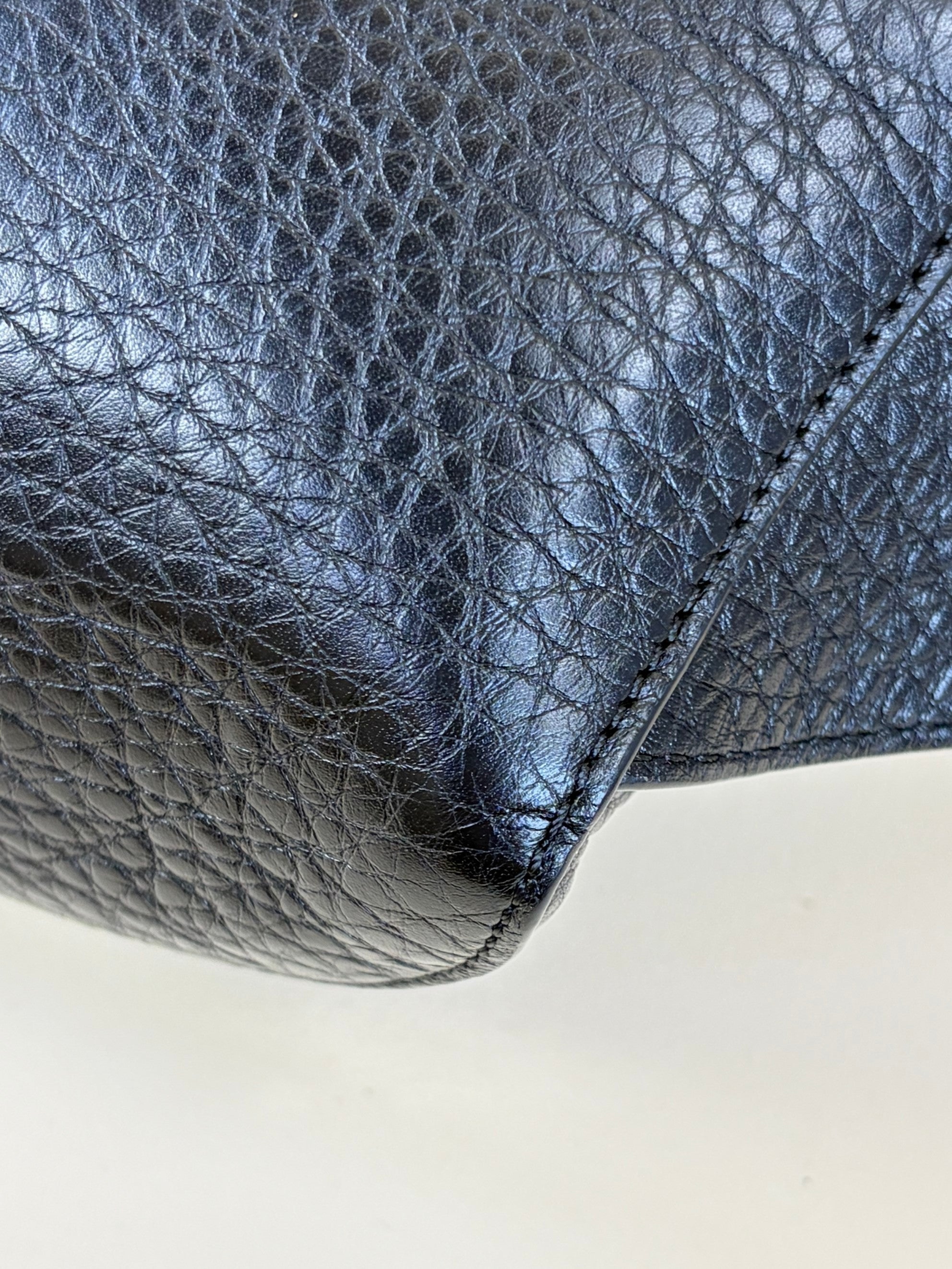 Valentino gravani black grainy calfskin Rockstud Belt Bag