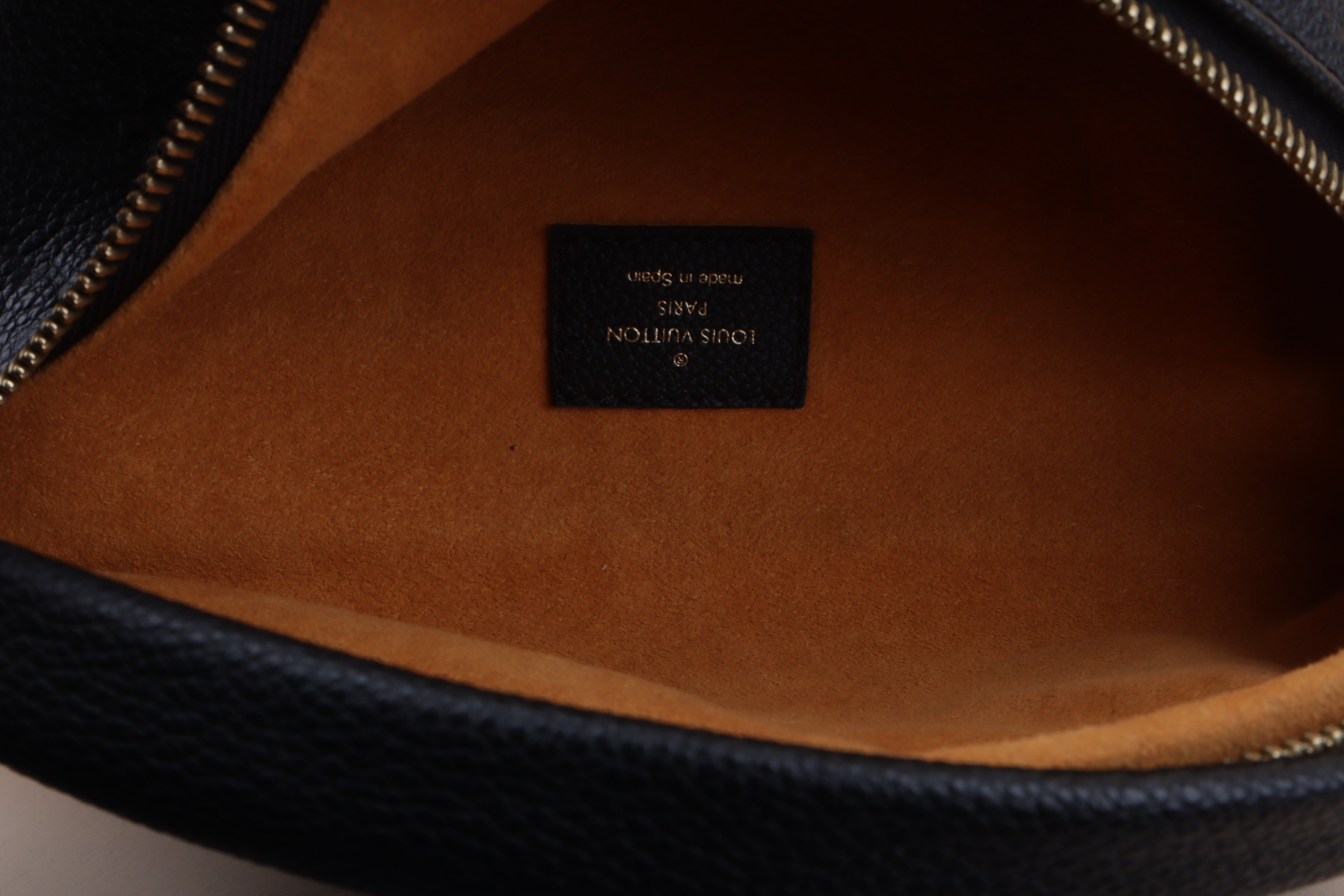 Louis Vuitton Black Empreinte Bumbag