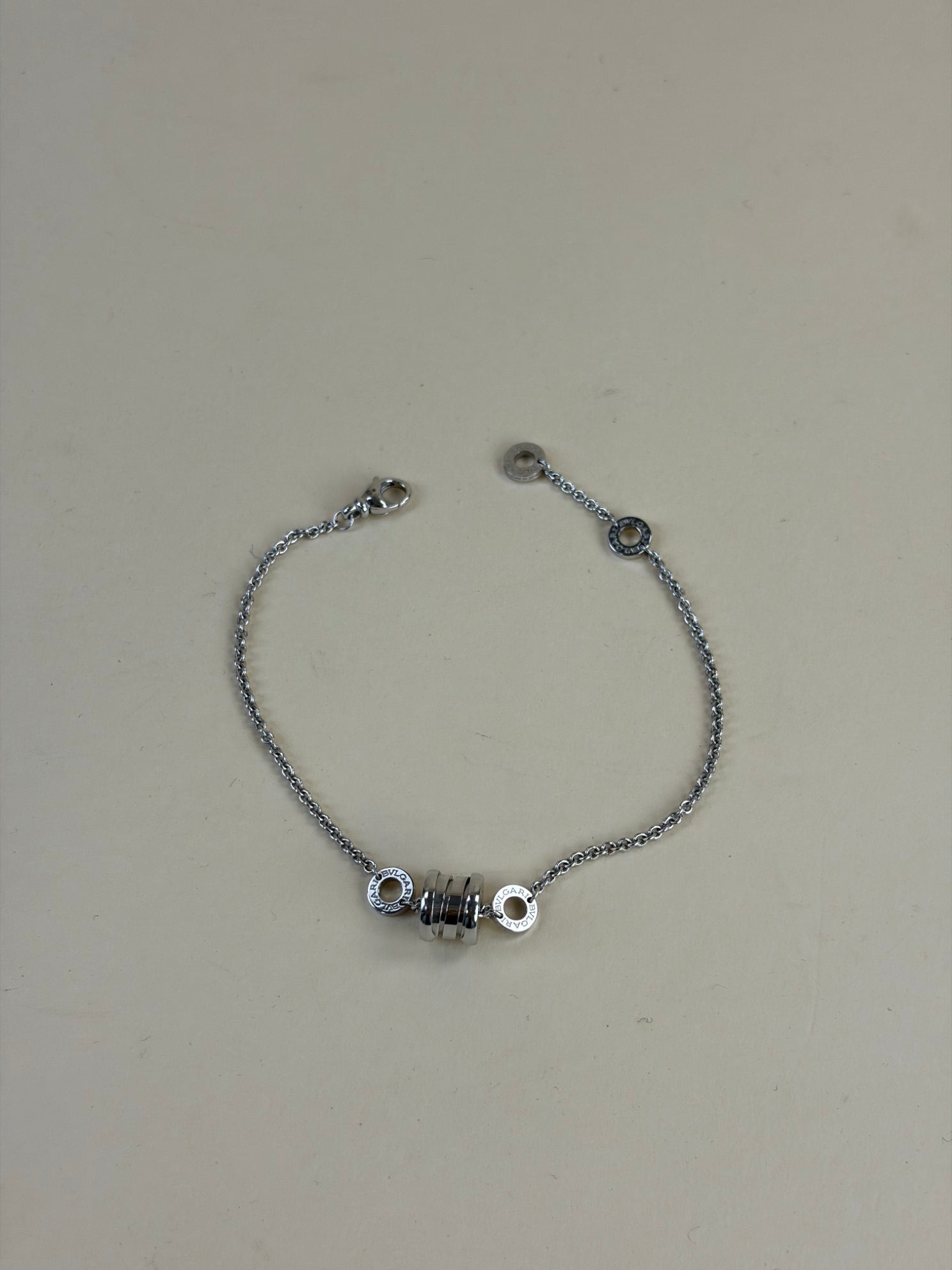 Bvlgari 18K White Gold B. Zero 1 Bracelet