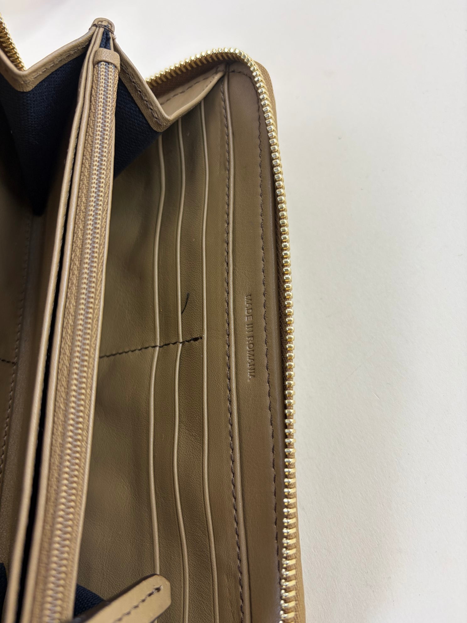 Burberry Beige House Check Wallet