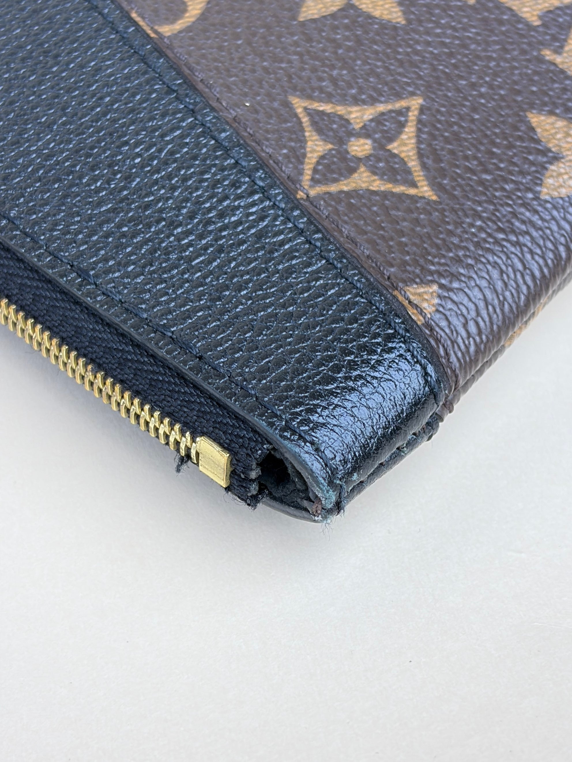 louis Vuitton black monogram daily pouch