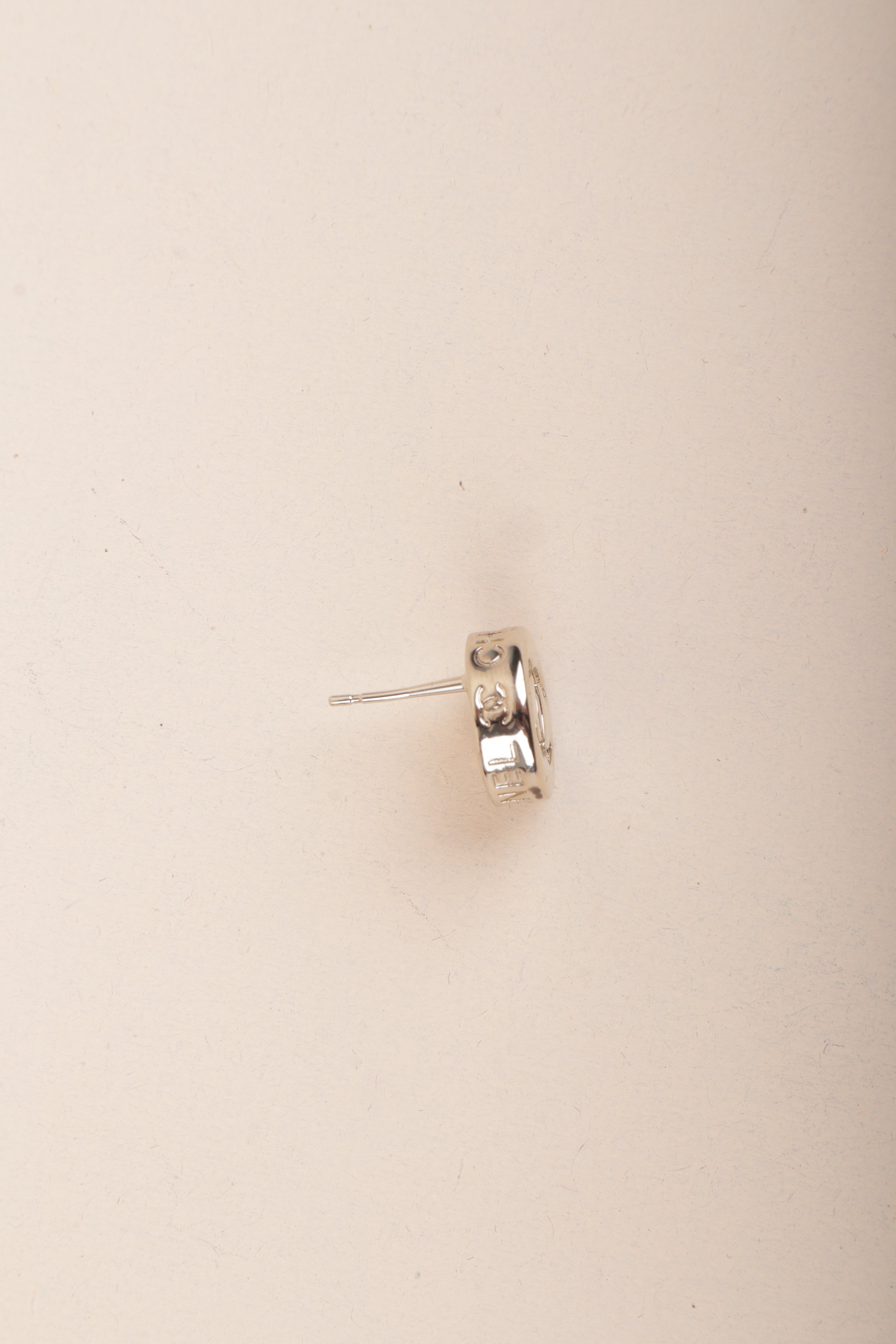 Chanel Gold CC Logo Earrings