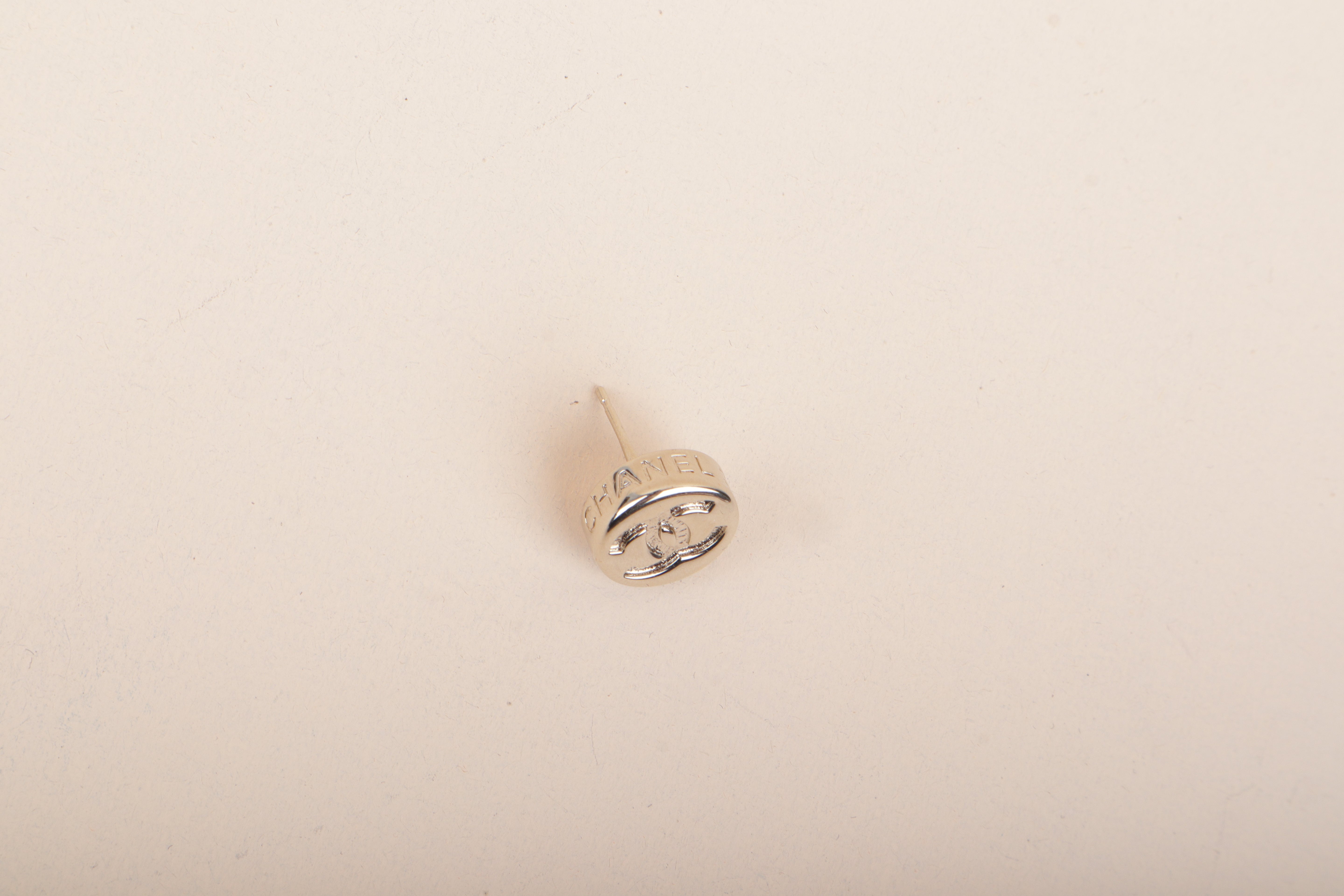 Chanel Gold CC Logo Earrings