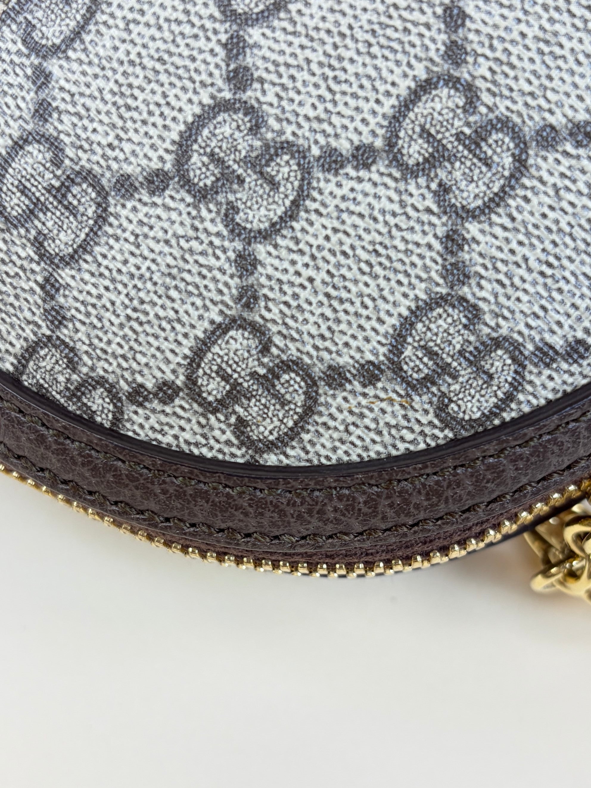 gucci bi color gg supreme ophidia small rounded cross body