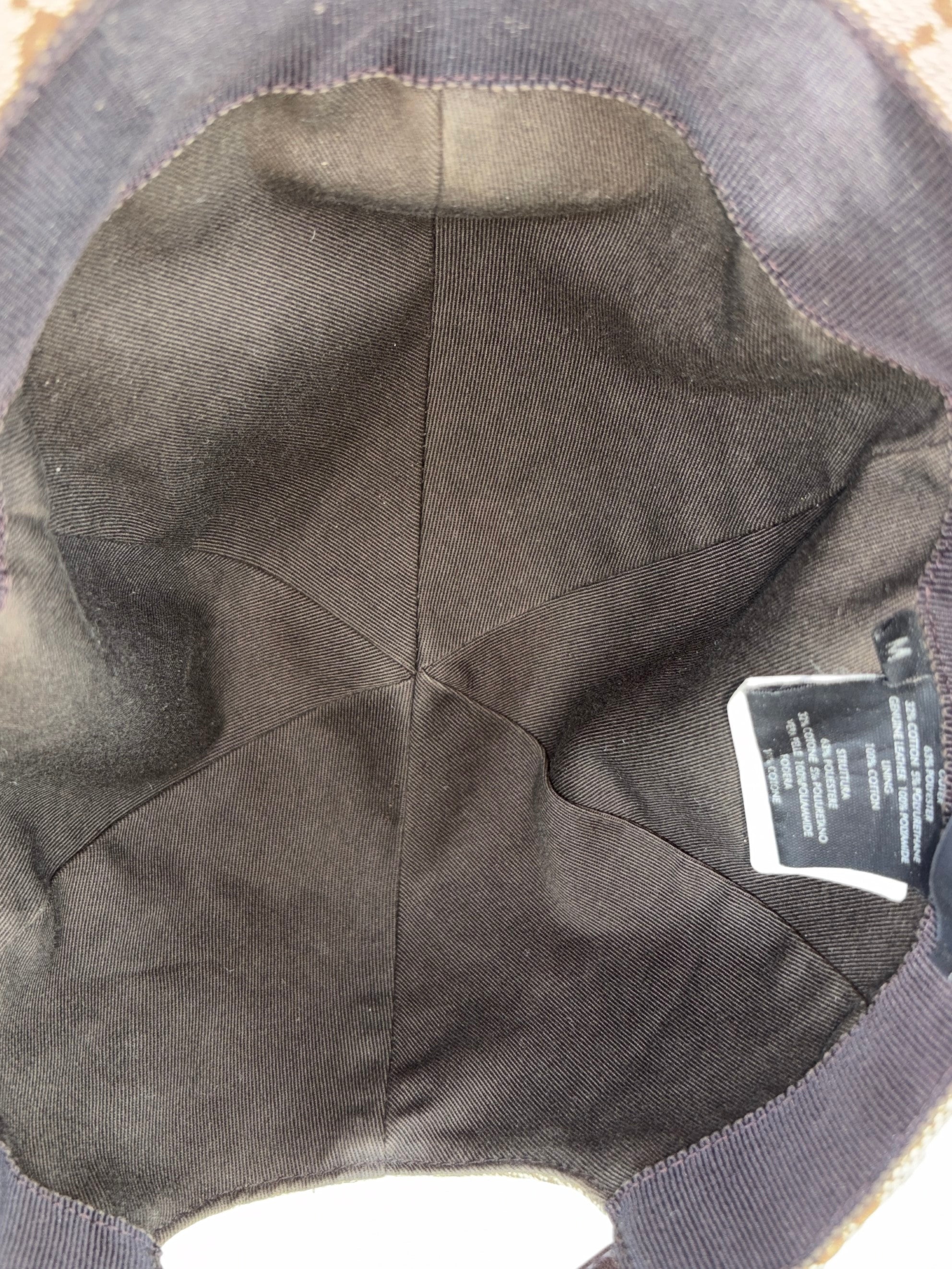 Gucci Ebony GG Web Baseball Hat