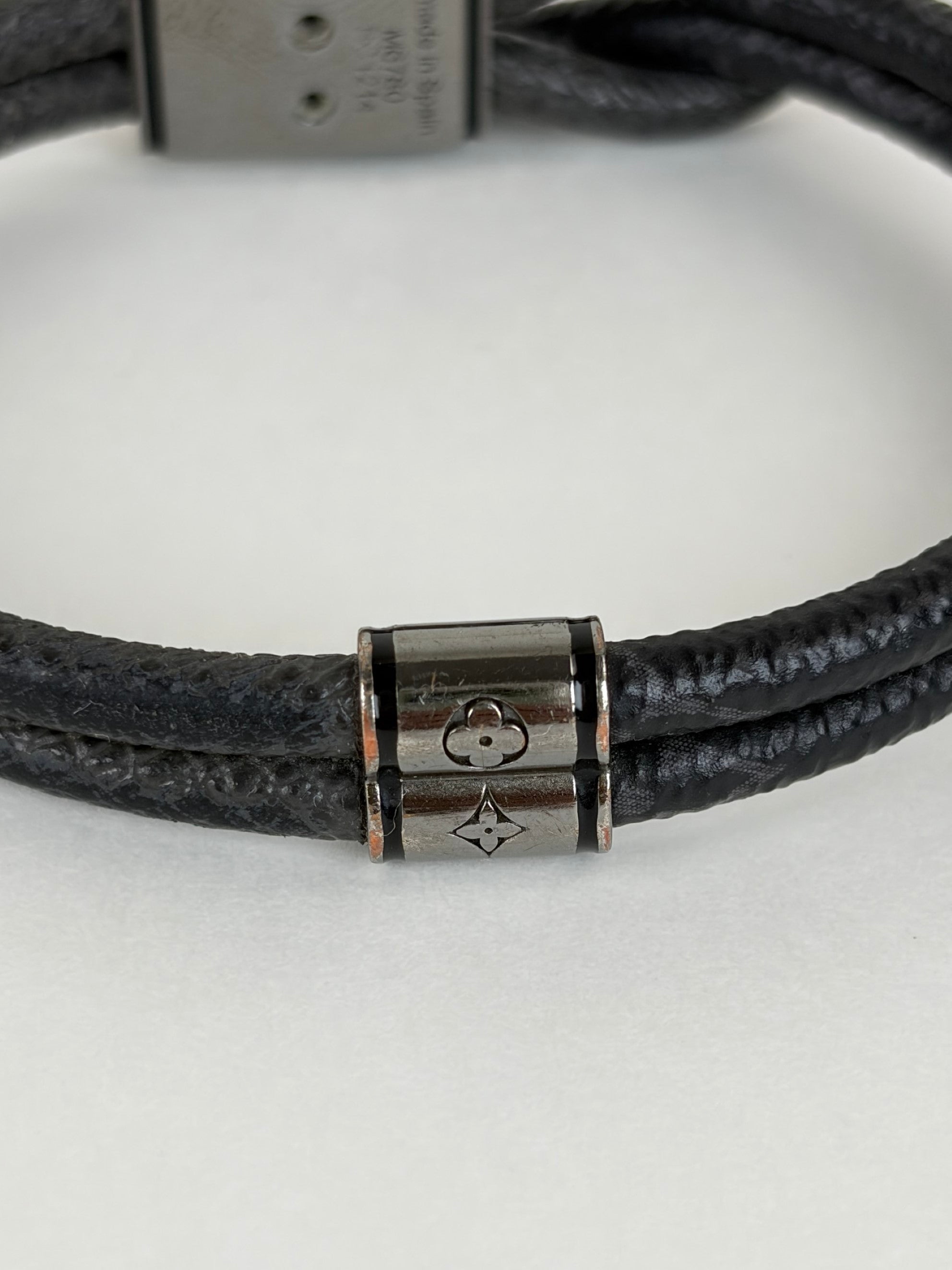 Louis Vuitton Monogram Eclipse Loop It Bracelet