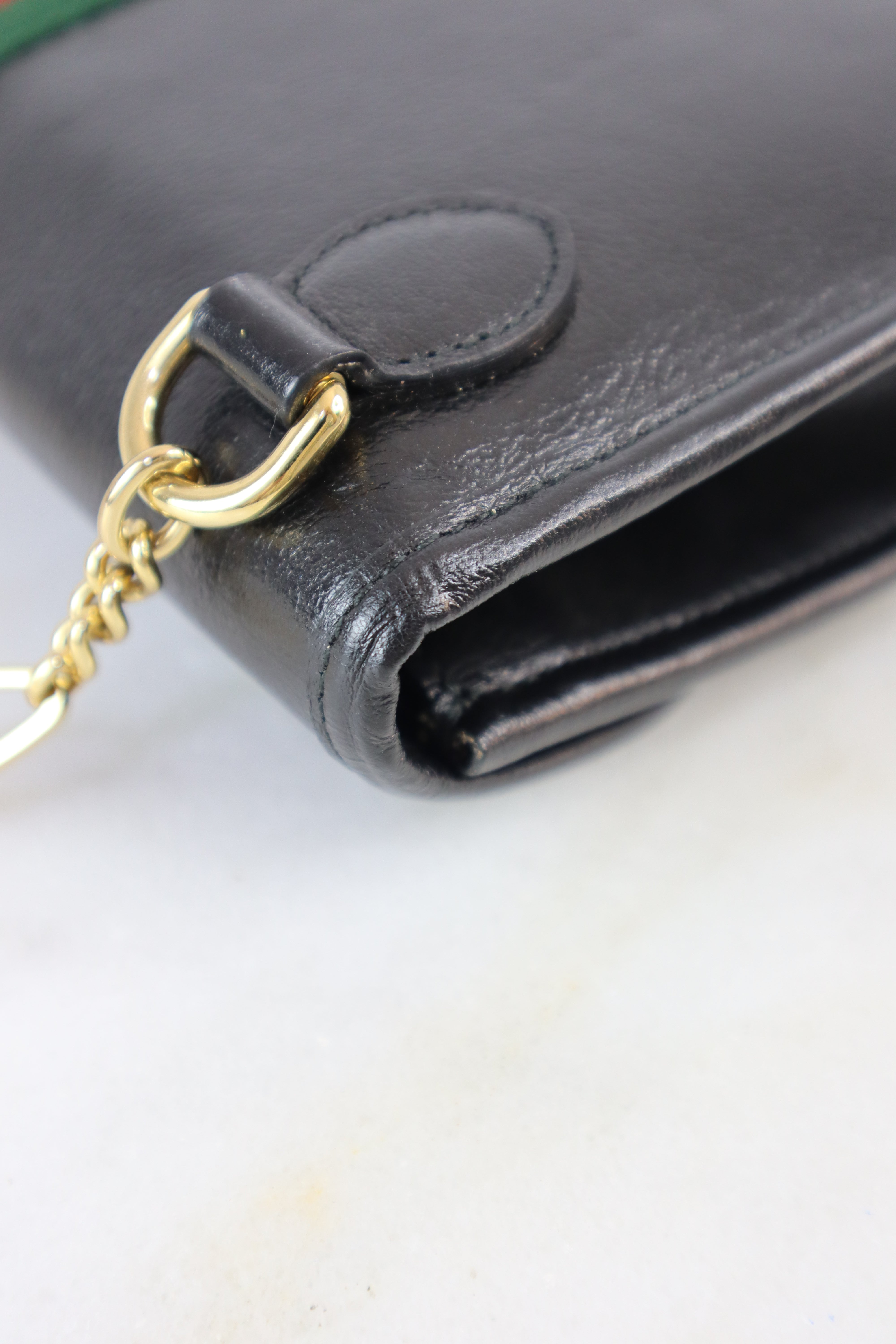Gucci Black Rajah Small Shoulder Bag
