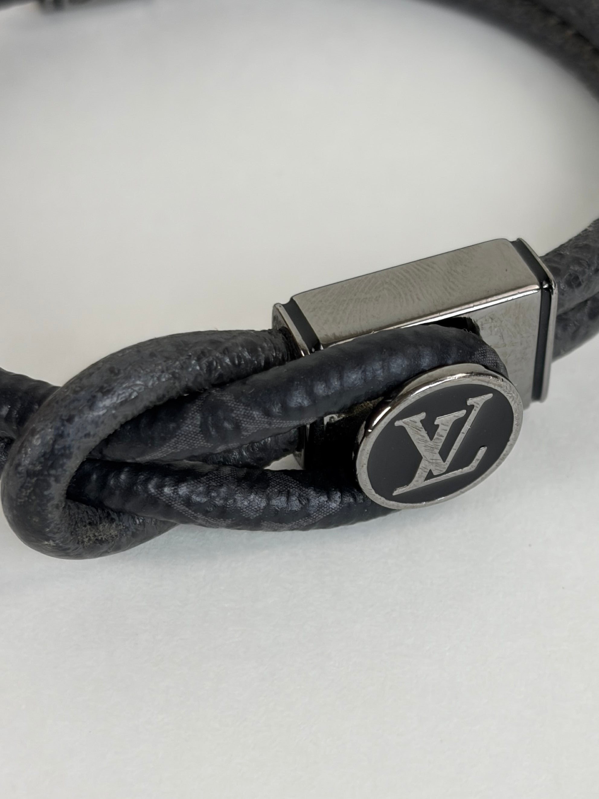 Louis Vuitton Monogram Eclipse Loop It Bracelet