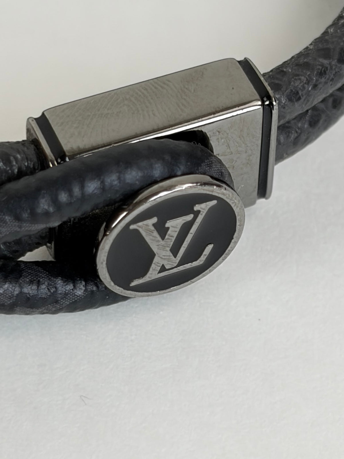 Louis Vuitton Monogram Eclipse Loop It Bracelet