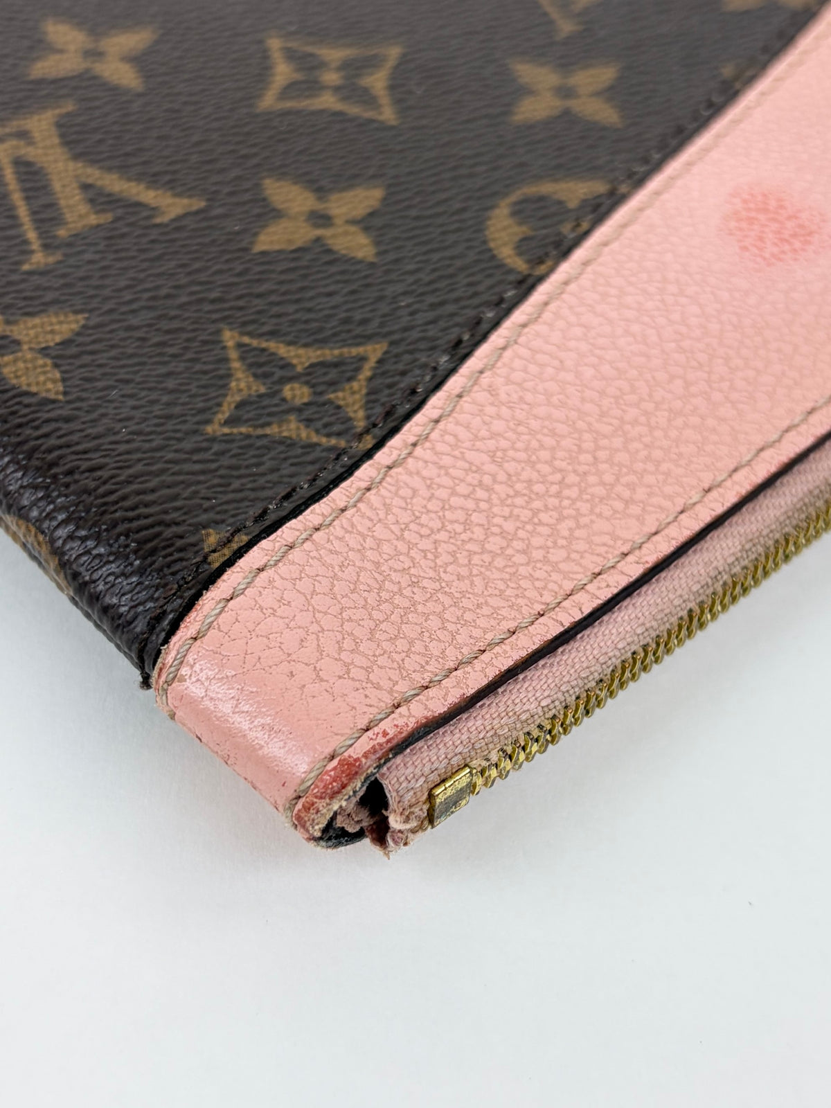 Louis Vuitton pink monogram daily pouch