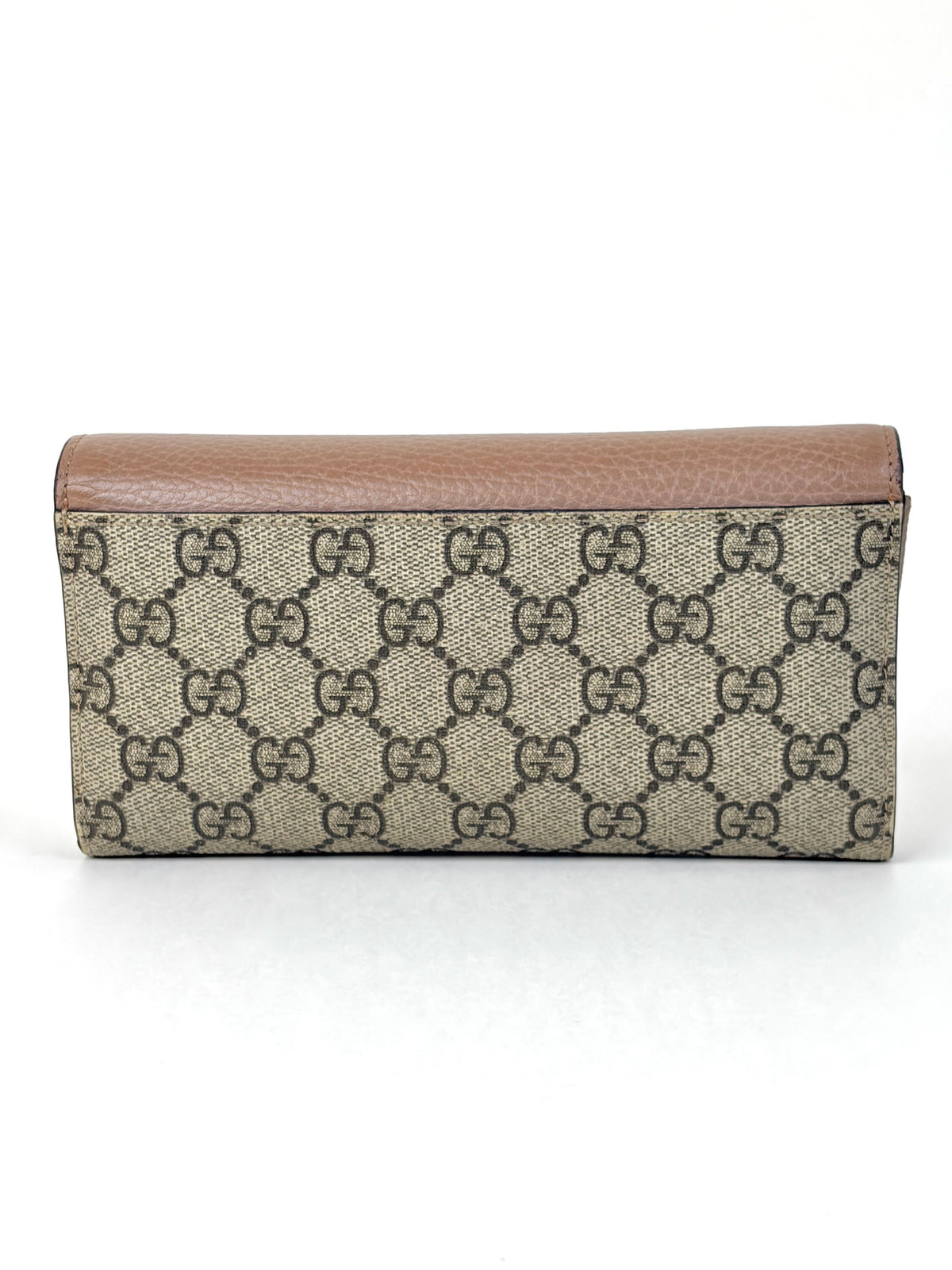 Gucci Bicolor GG Marmont Continental Wallet