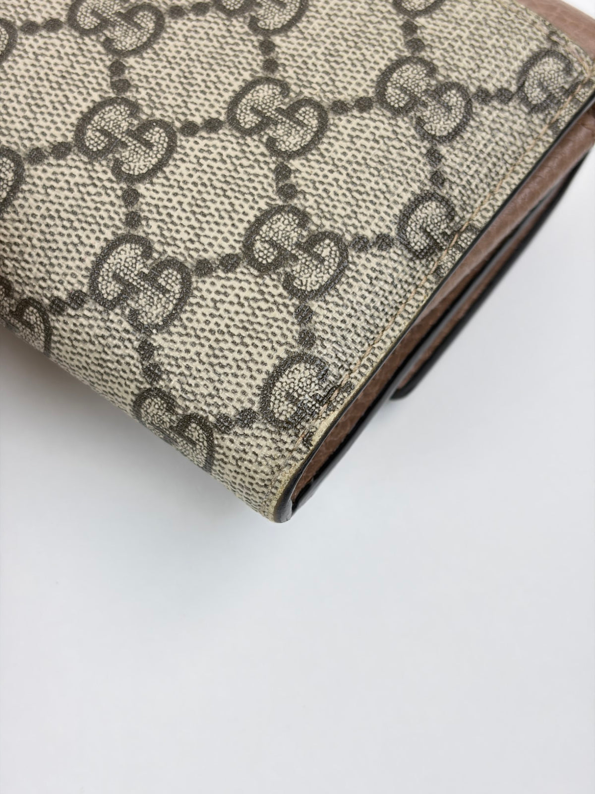 Gucci Bicolor GG Marmont Continental Wallet