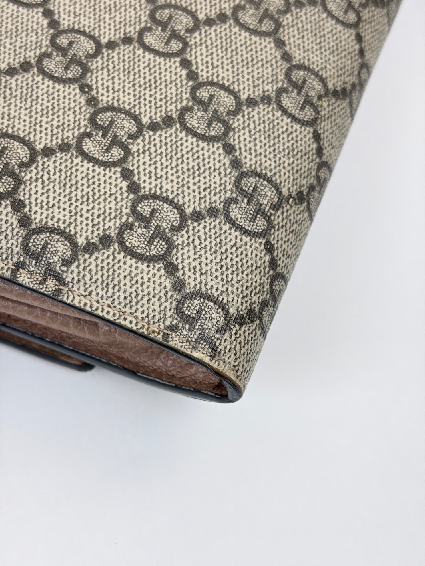 Gucci Bicolor GG Marmont Continental Wallet
